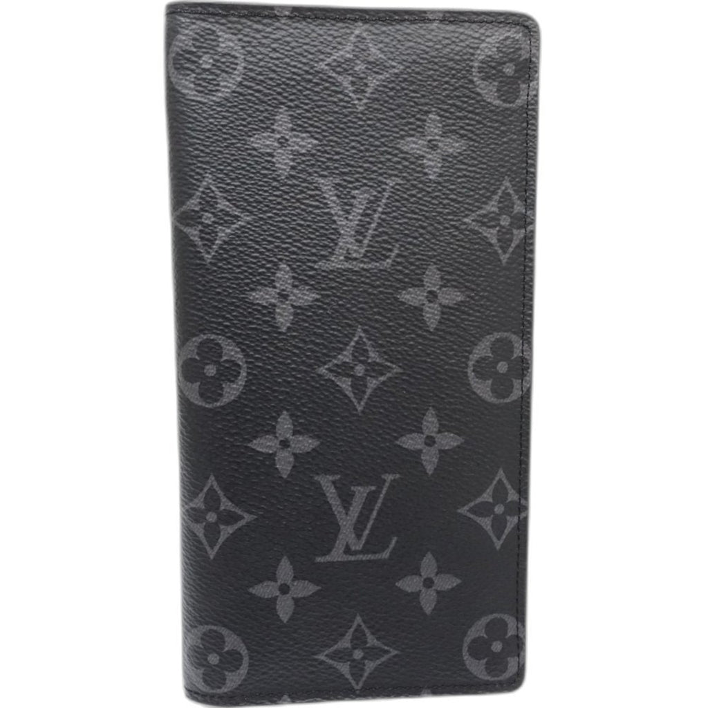 Louis Vuitton Black Monogram Eclipse Monogram Eclipse Long Wallet