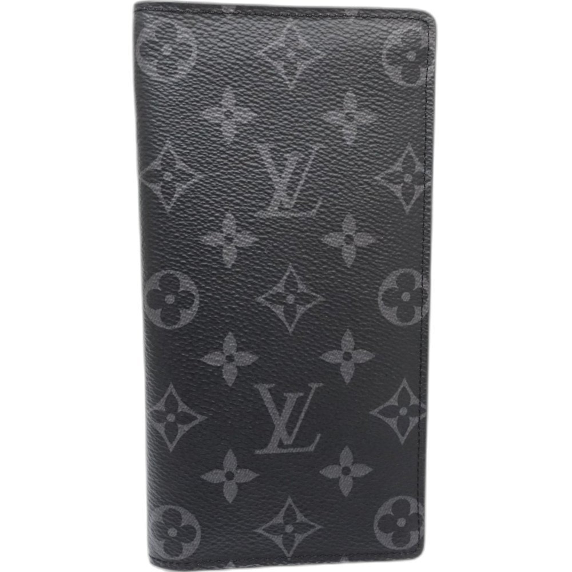 Louis Vuitton Black Monogram Eclipse Monogram Eclipse Long Wallet