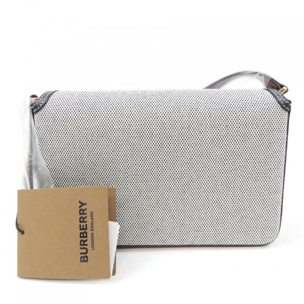 Burberry Black Gray White Handbag Shoulder Bag