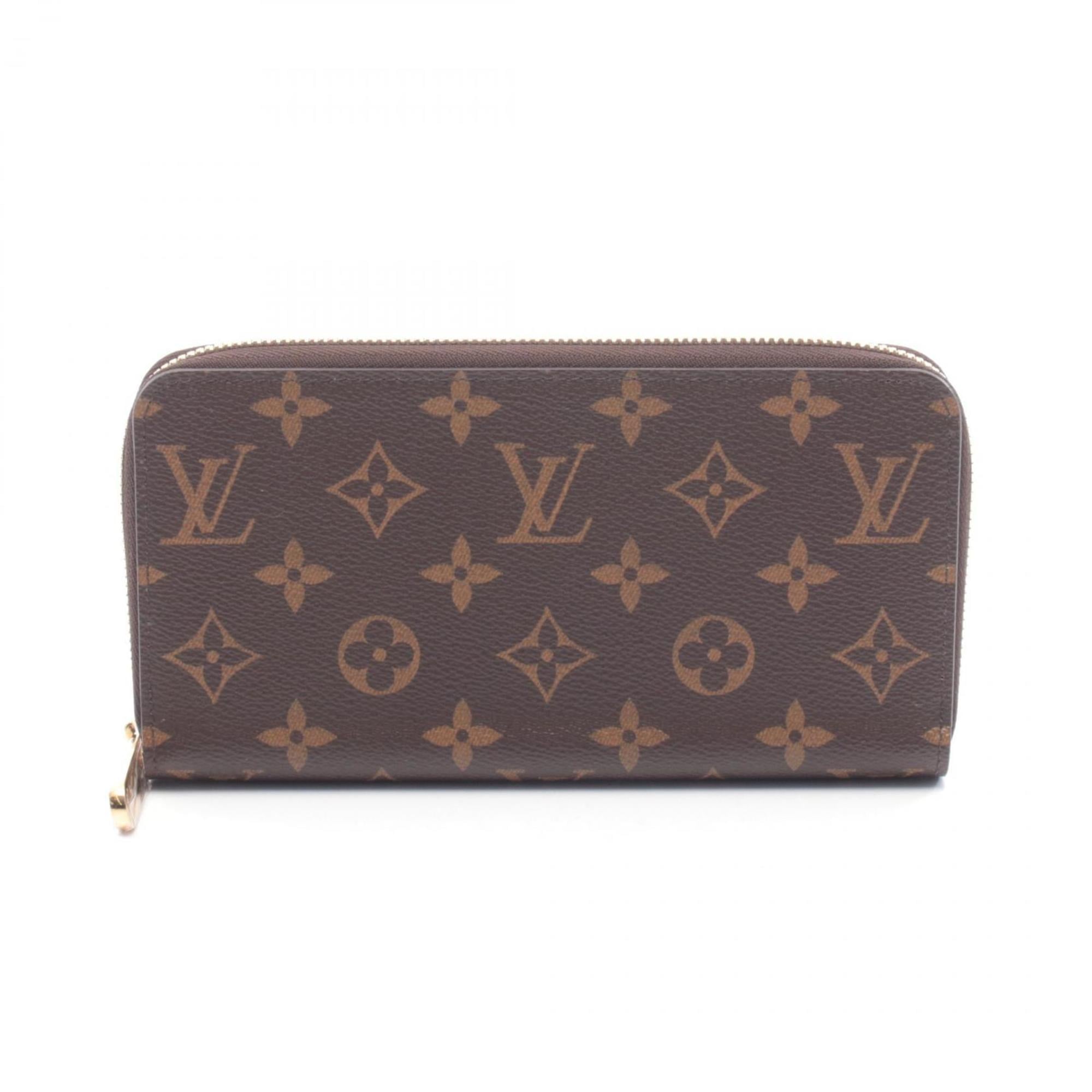 Louis Vuitton Brown Coated Canvas Long Wallet