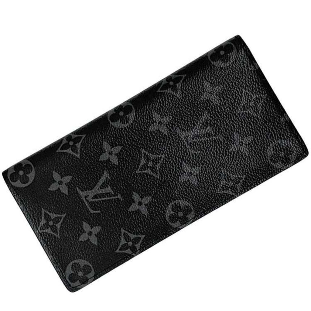 Louis Vuitton Black Monogram Eclipse Monogram Eclipse Long Wallet