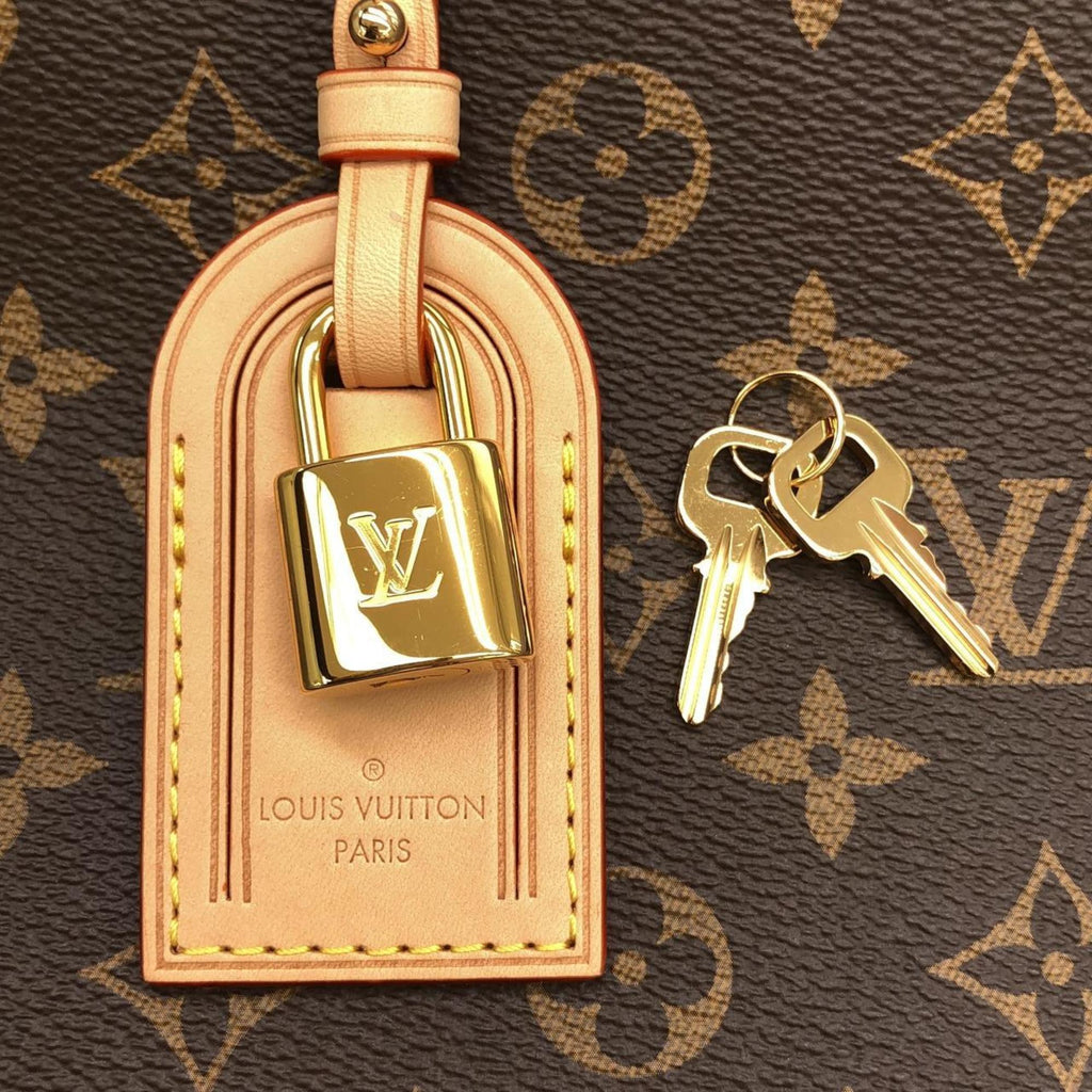 Louis Vuitton Monogram Marron Coated Canvas Handbag