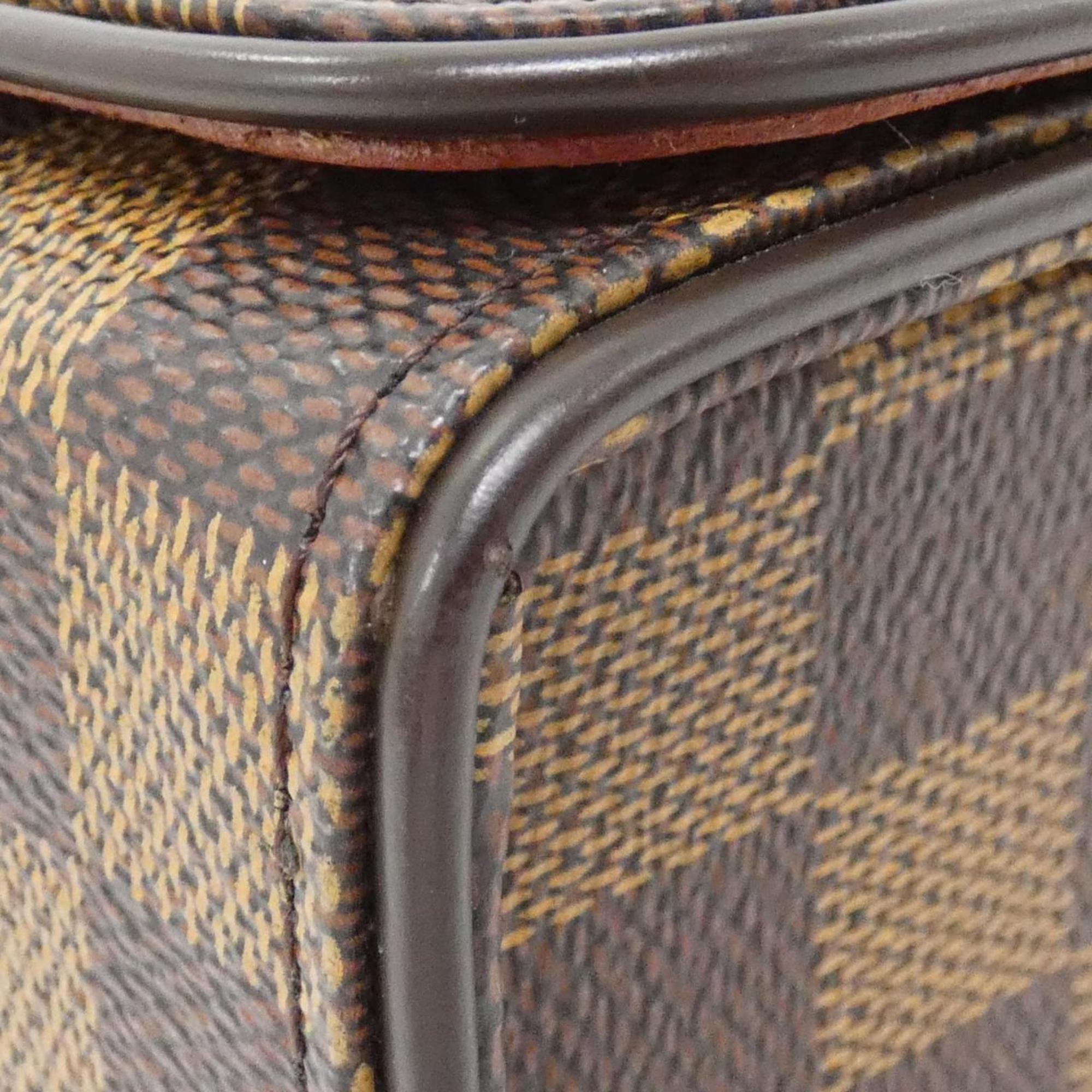 Louis Vuitton Damier Canvas Ebene Damier Canvas Shoulder Bag