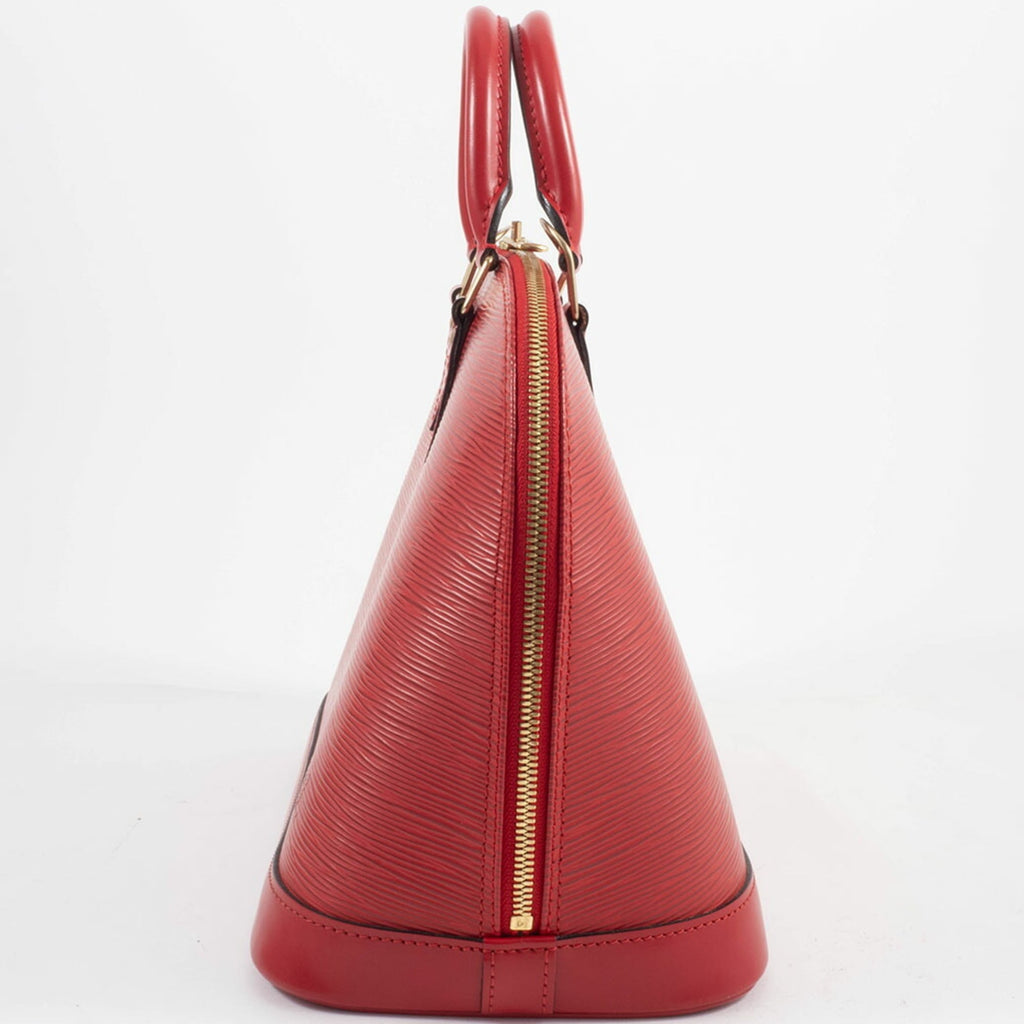 Louis Vuitton Castilian Red Epi Leather Handbag