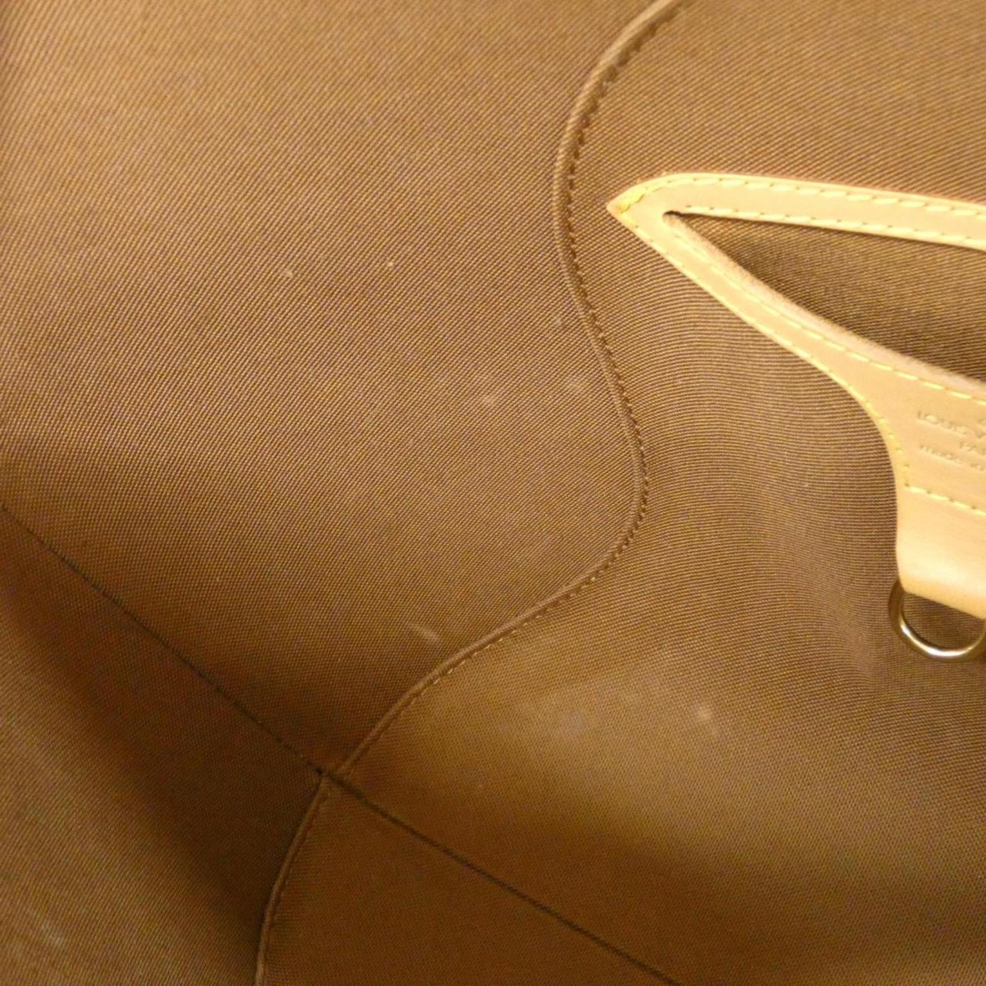 Louis Vuitton Marron Coated Canvas Handbag