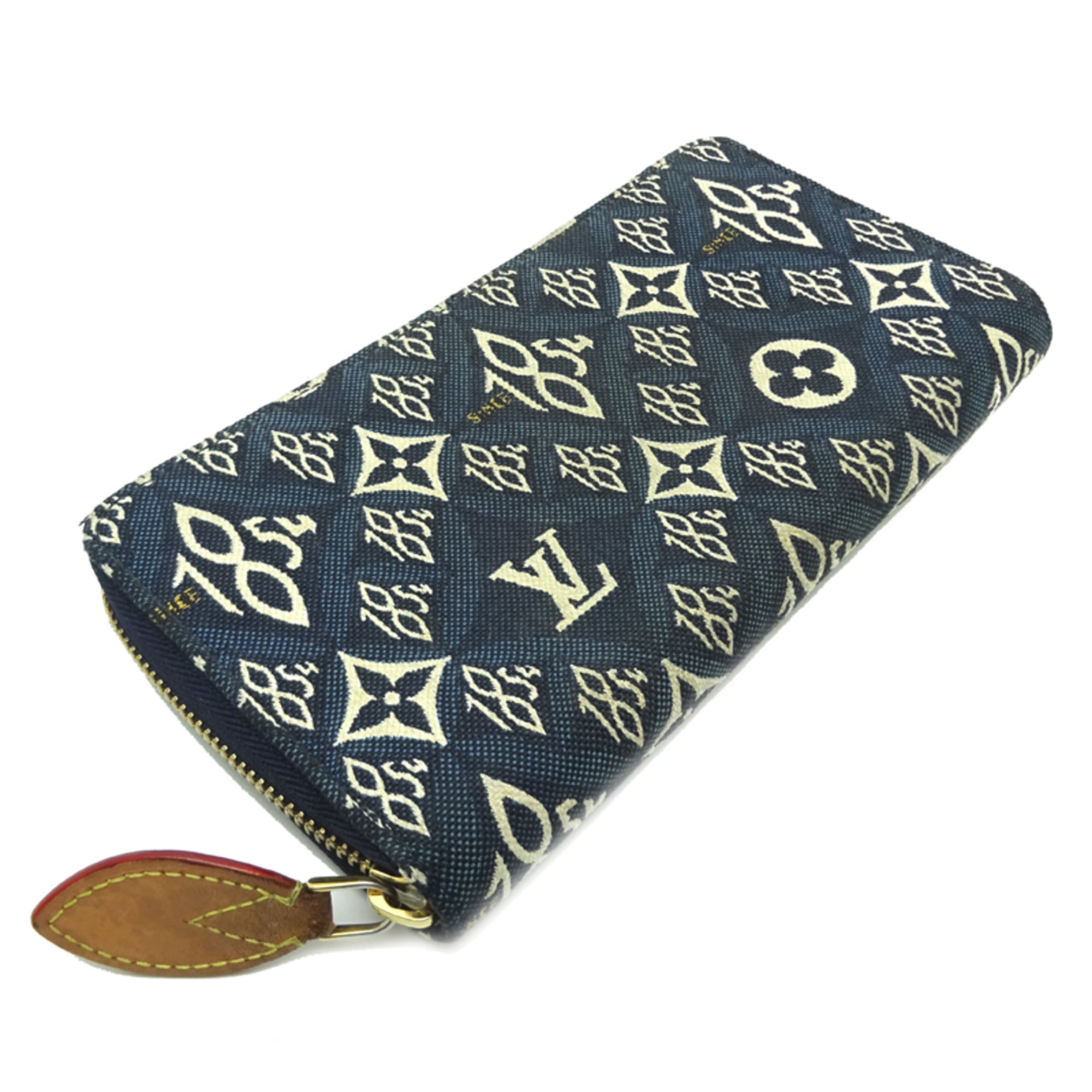 Louis Vuitton Navy Monogram Long Wallet