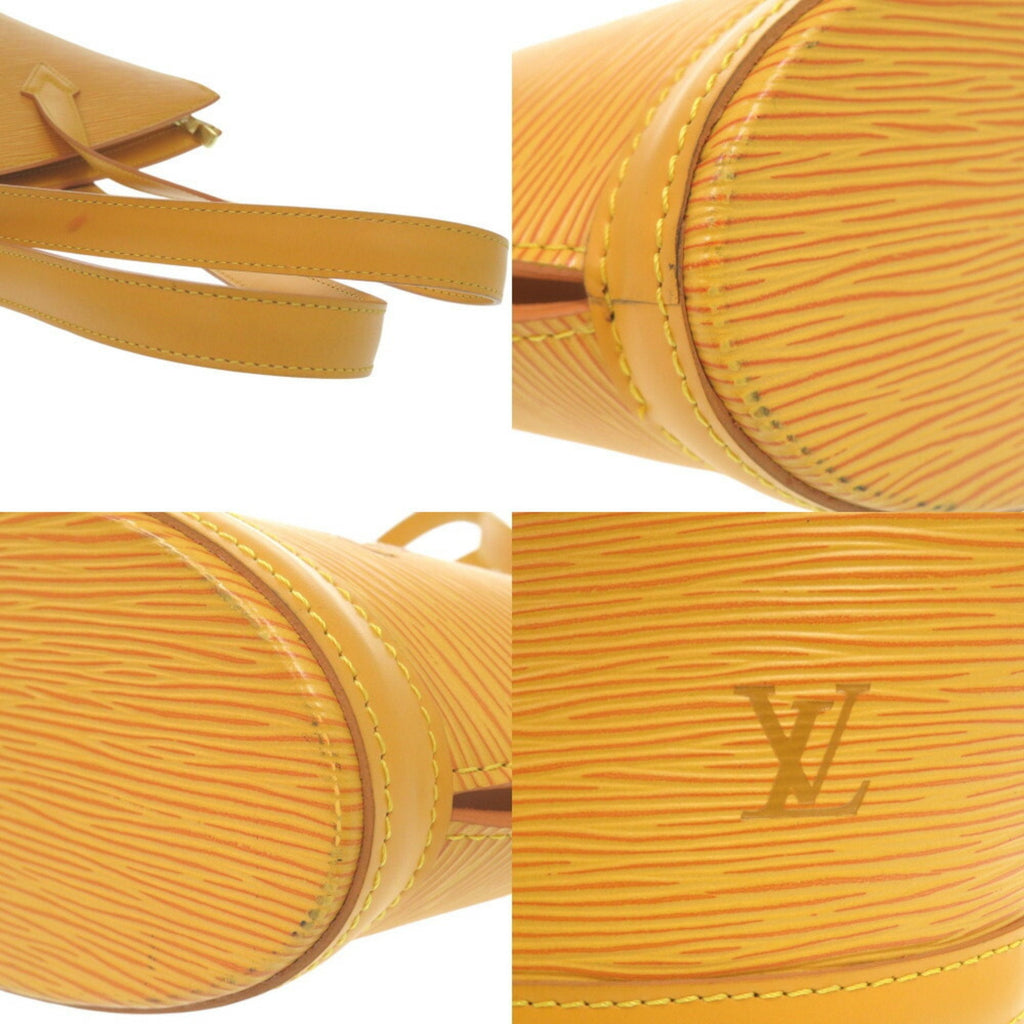 Louis Vuitton Yellow Epi Leather Shoulder Bag