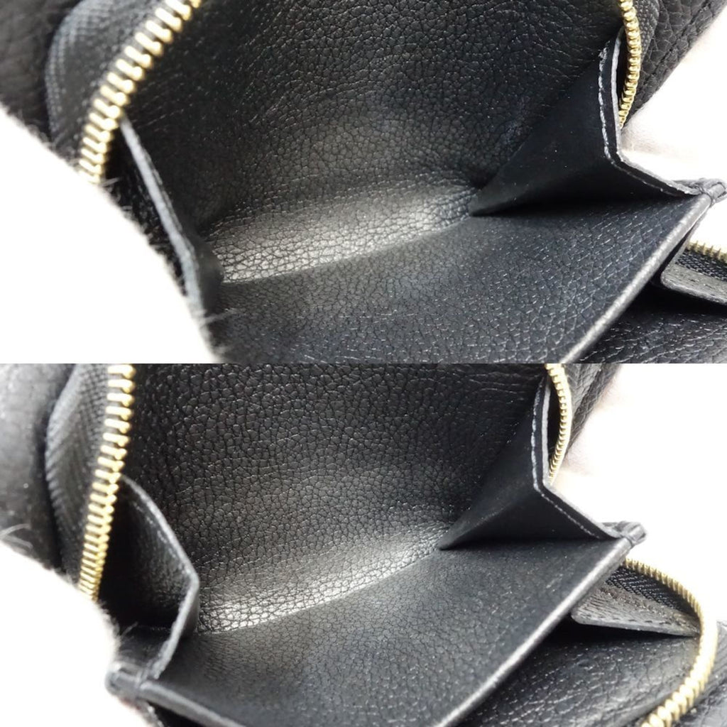 Louis Vuitton Monogram Empreinte Noir Leather Wallet