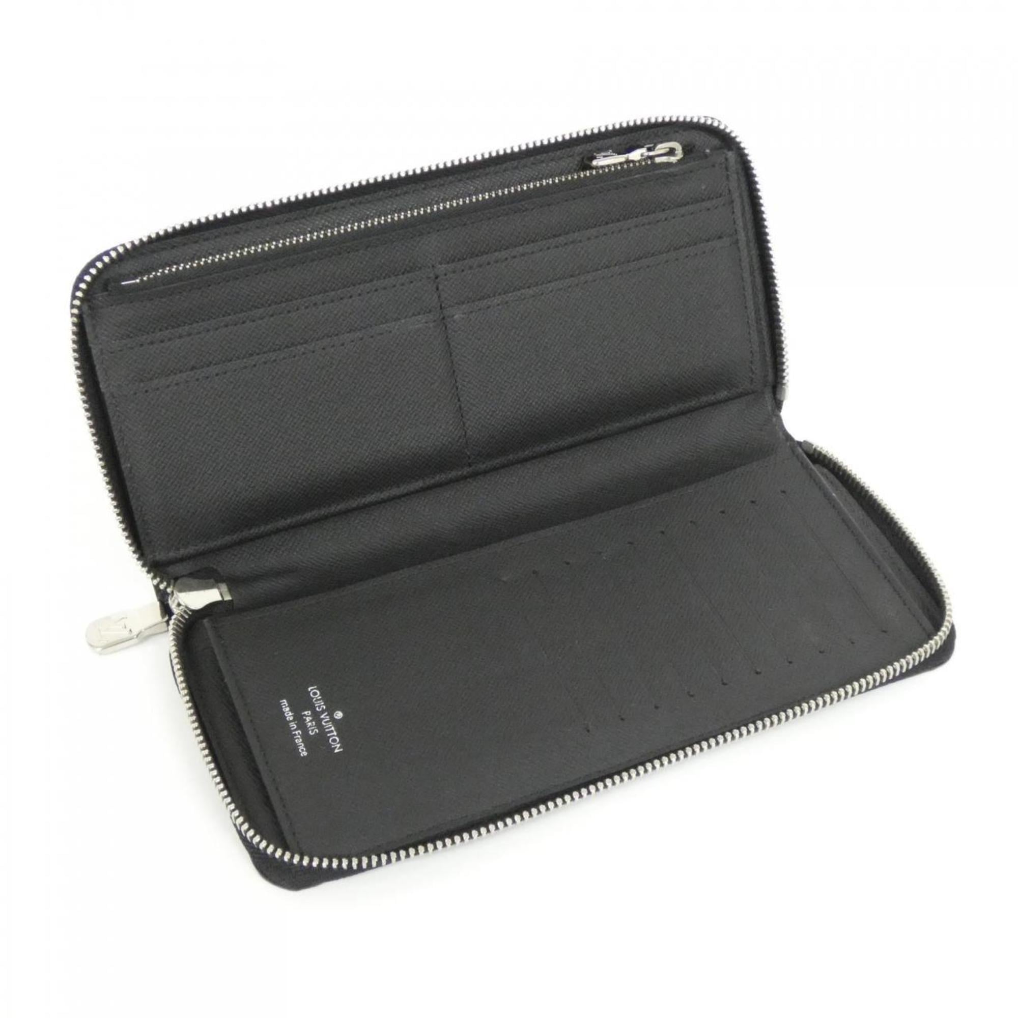 Louis Vuitton Graphite Coated Canvas Long Wallet