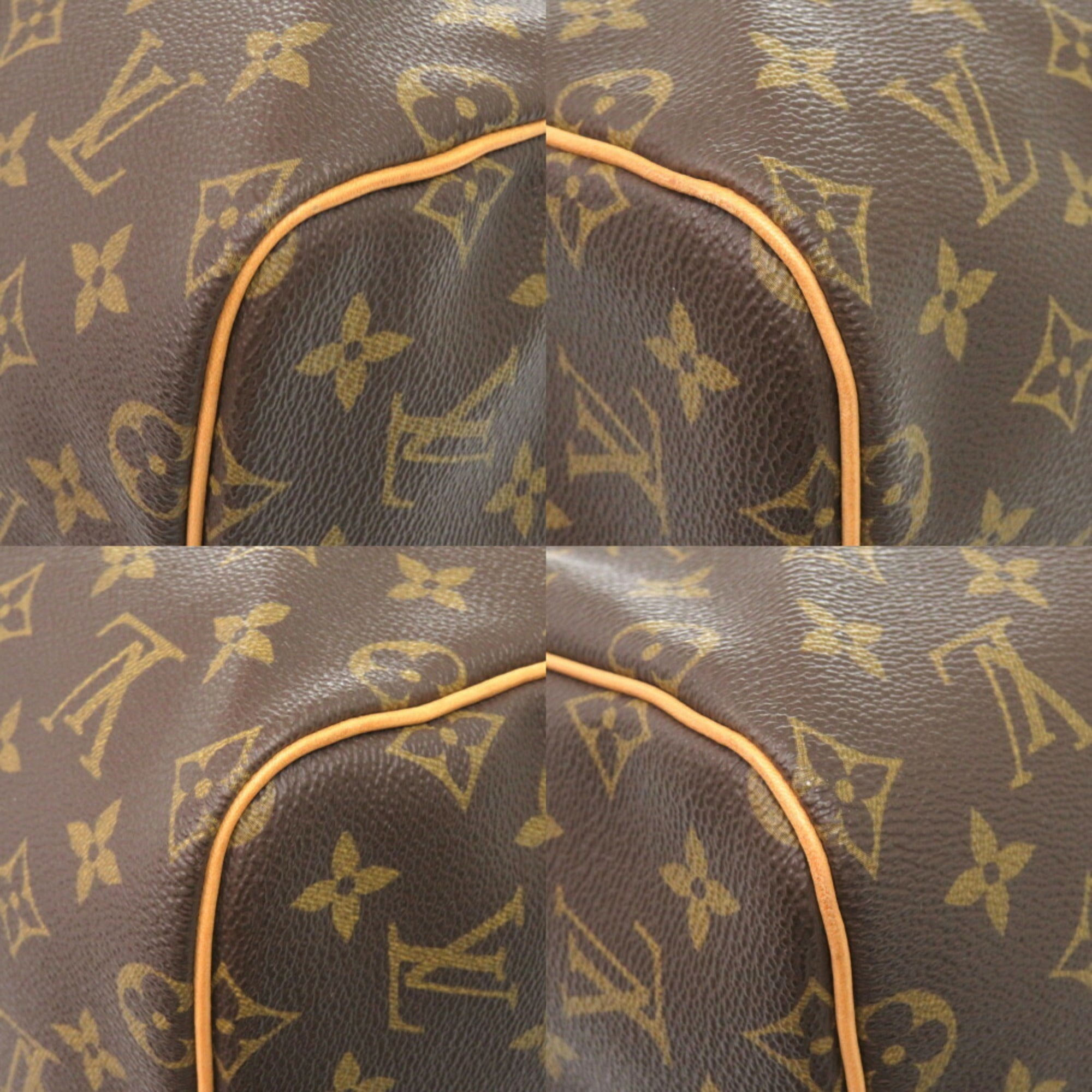 Louis Vuitton Brown Monogram Boston Bag