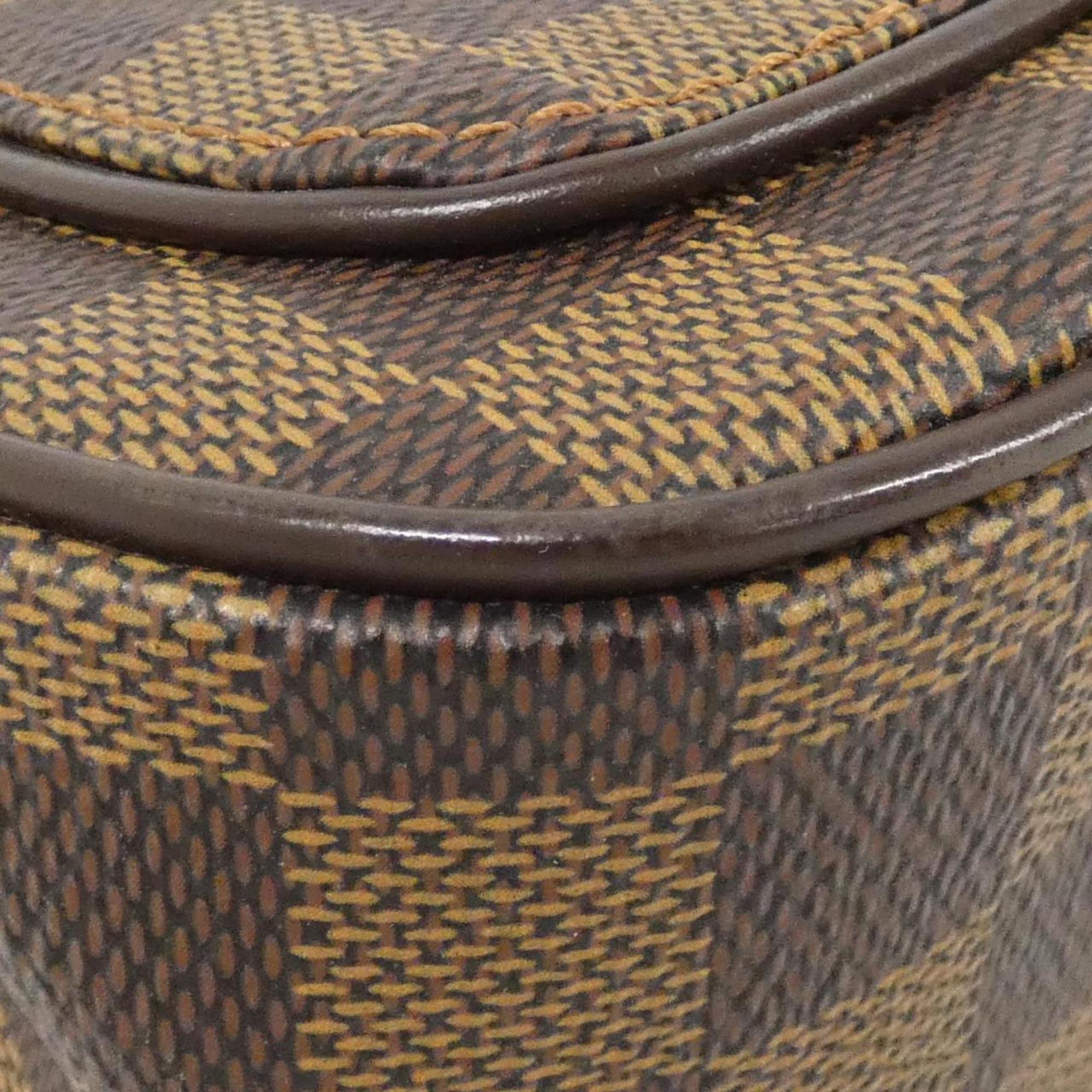 Louis Vuitton Damier Damier Canvas Ebene Damier Canvas Shoulder Bag
