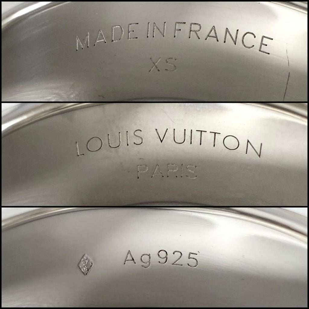Louis Vuitton Silver 925 Band Ring