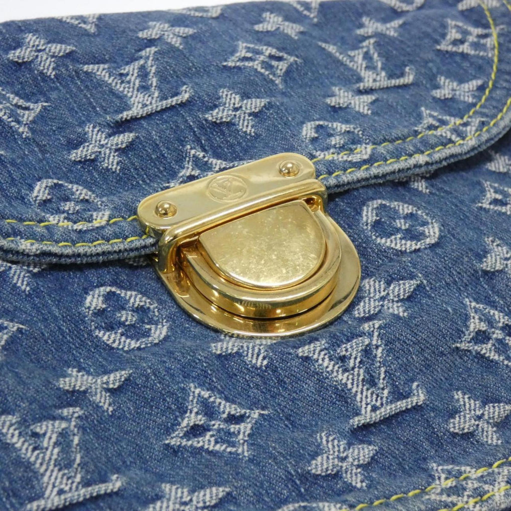 Louis Vuitton Blue Denim Handbag