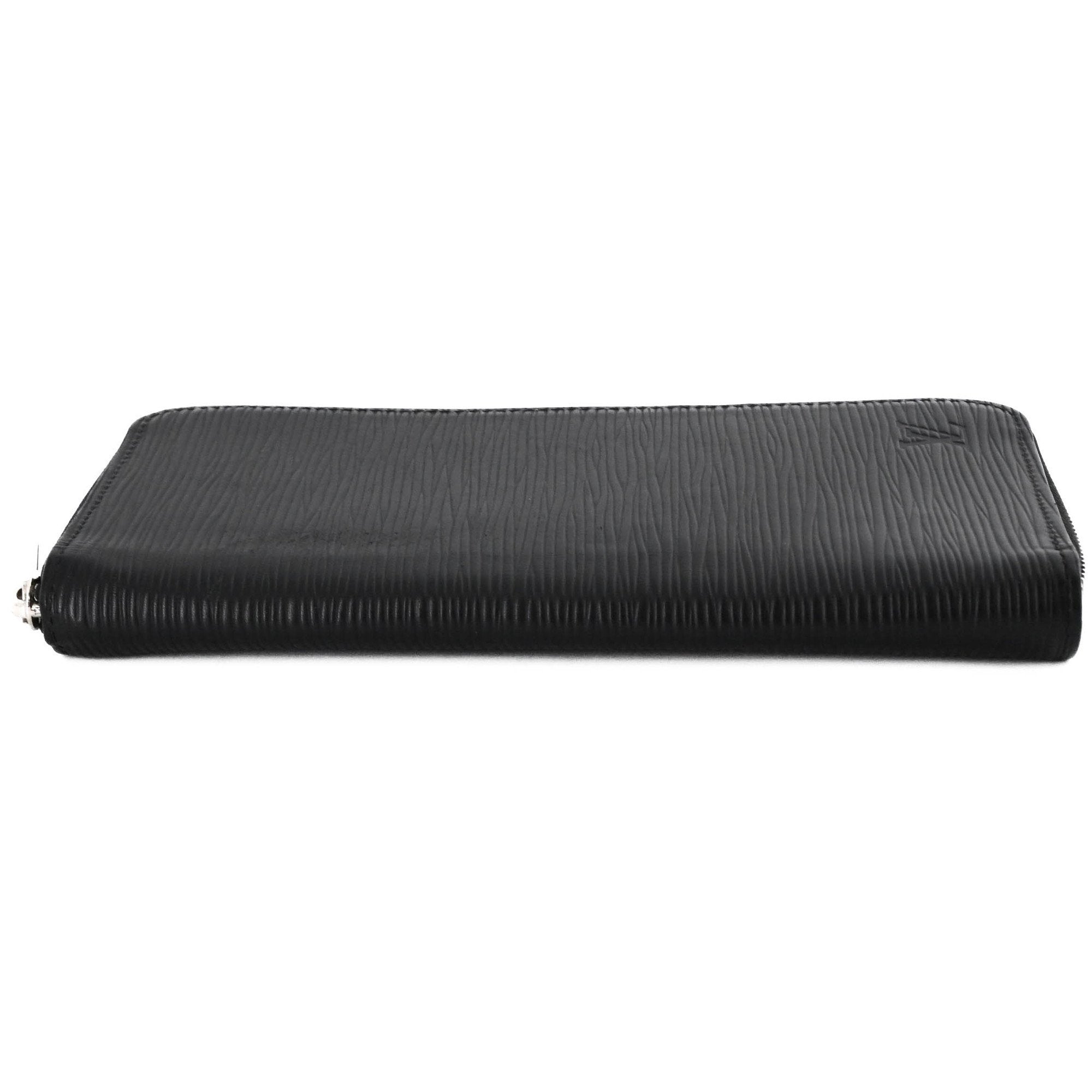 Louis Vuitton Epi Noir Epi Leather Long Wallet