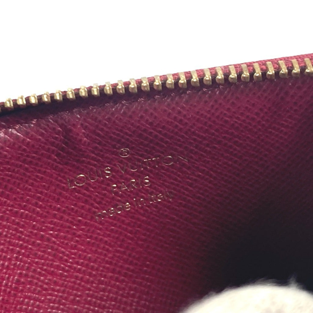 Louis Vuitton Monogram Brown Purple Monogram Coin Purse/Coin Case