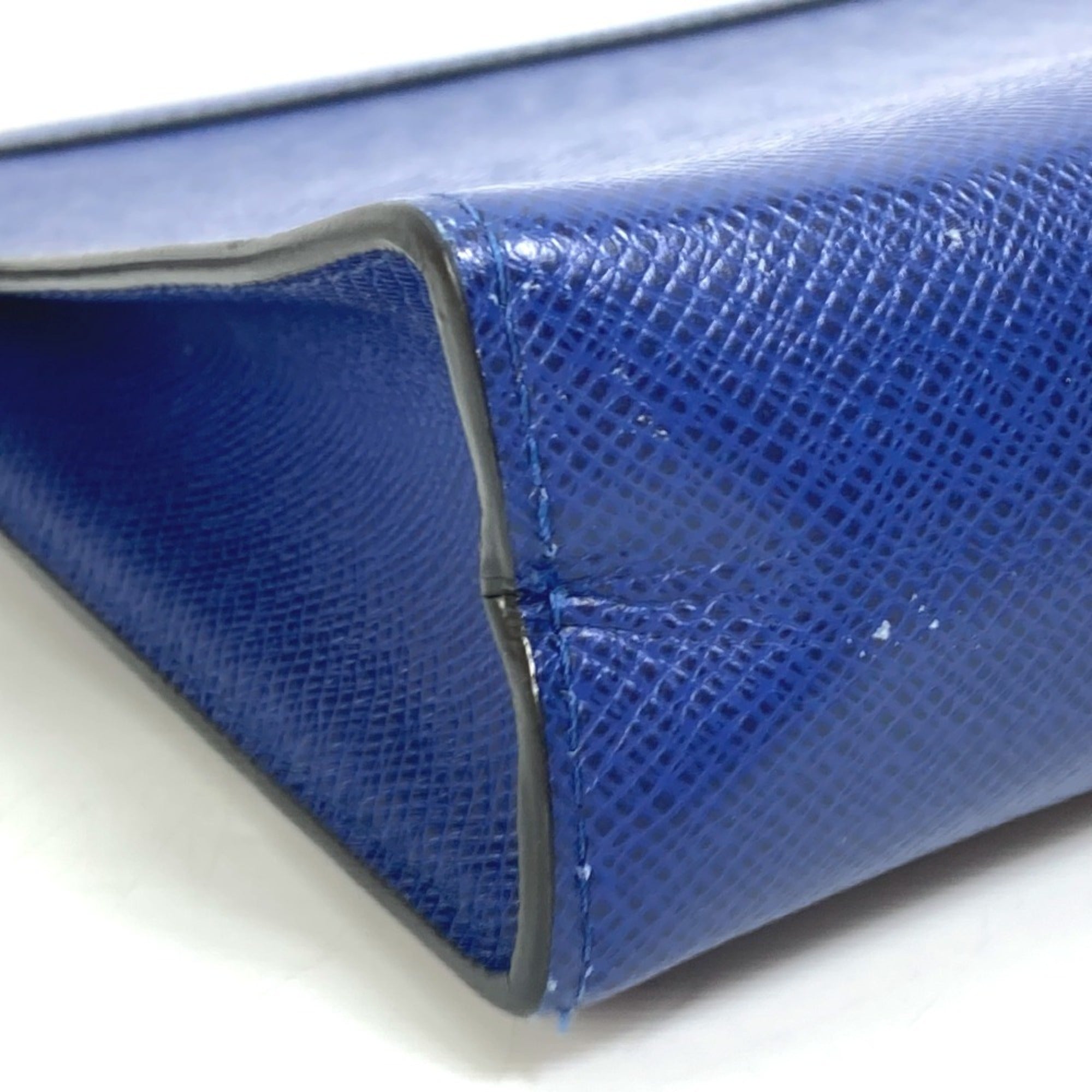 Louis Vuitton Taiga Blue Taiga Leather Pouch