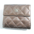 Chanel Bronze Patent Leather Wallet (Bi-Fold)