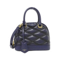 Louis Vuitton Navy Leather Handbag