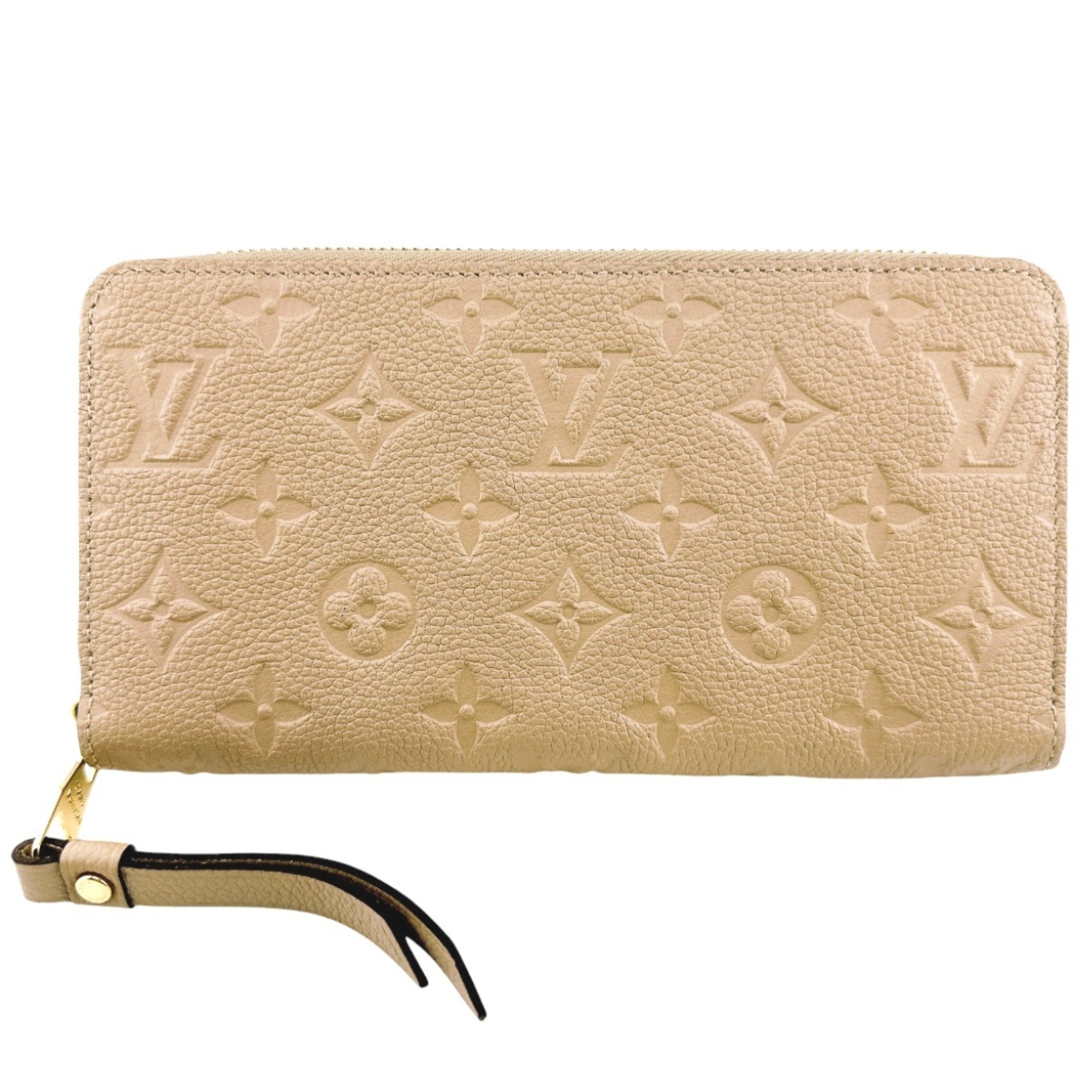 Louis Vuitton Beige Dune Monogram Empreinte Long Wallet