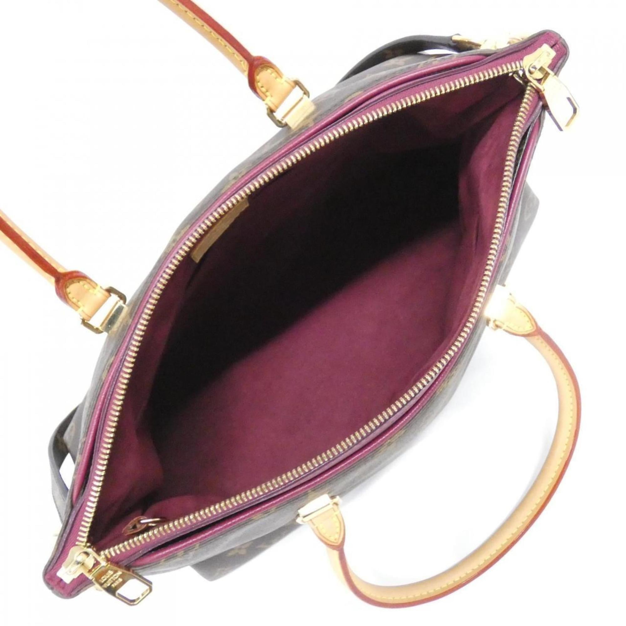 Louis Vuitton Monogram Aurore Marron Coated Canvas Handbag