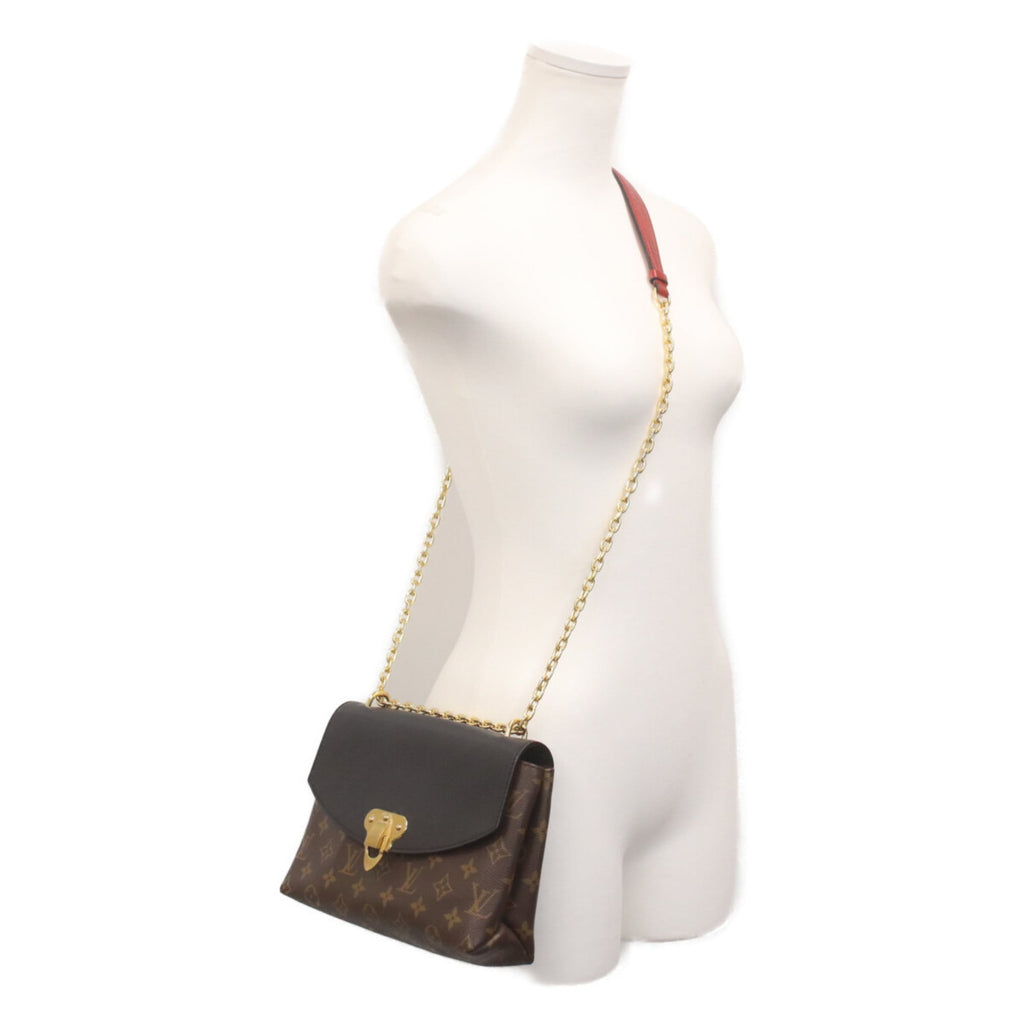Louis Vuitton Black Brown Monogram Shoulder Bag