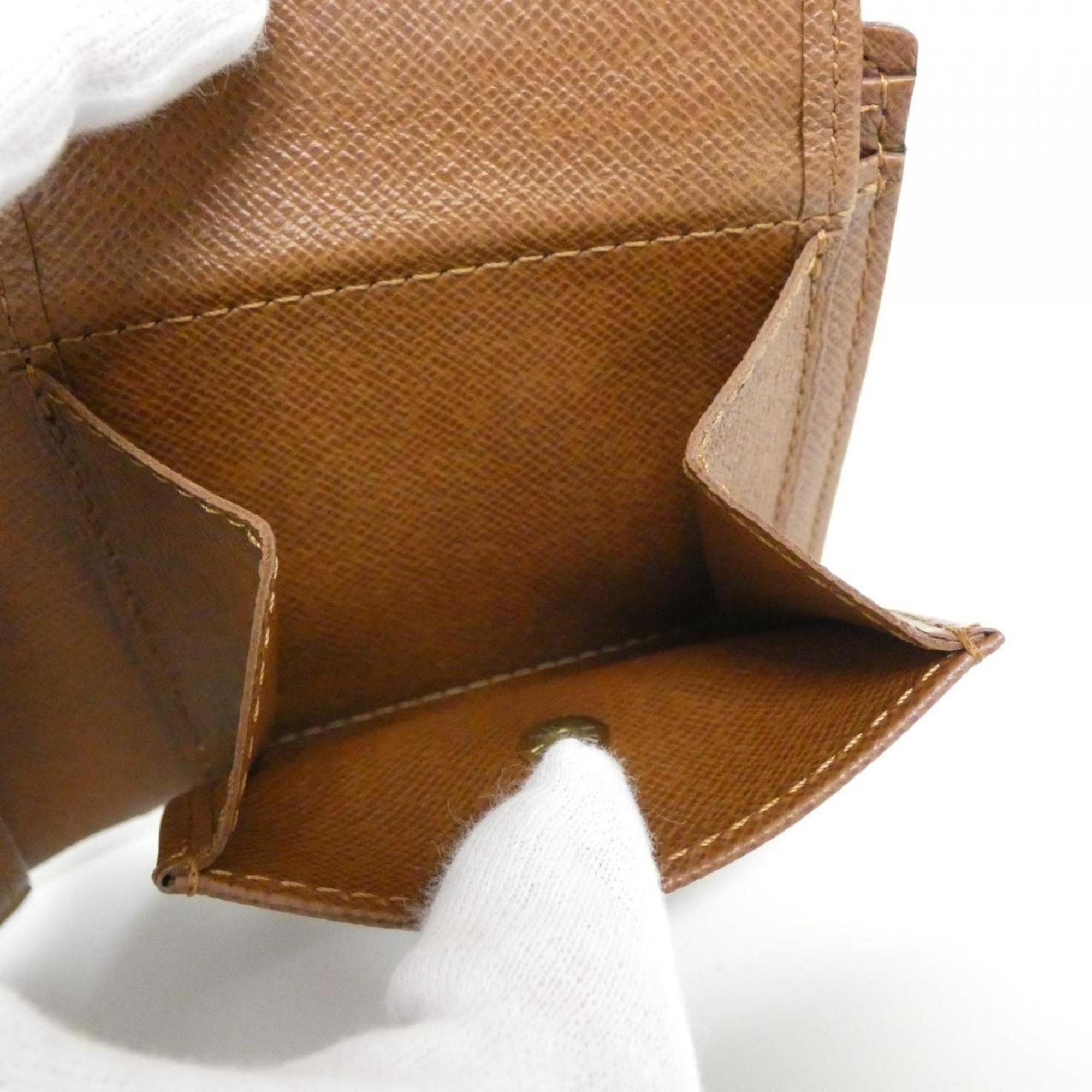 Louis Vuitton Marron Coated Canvas Wallet