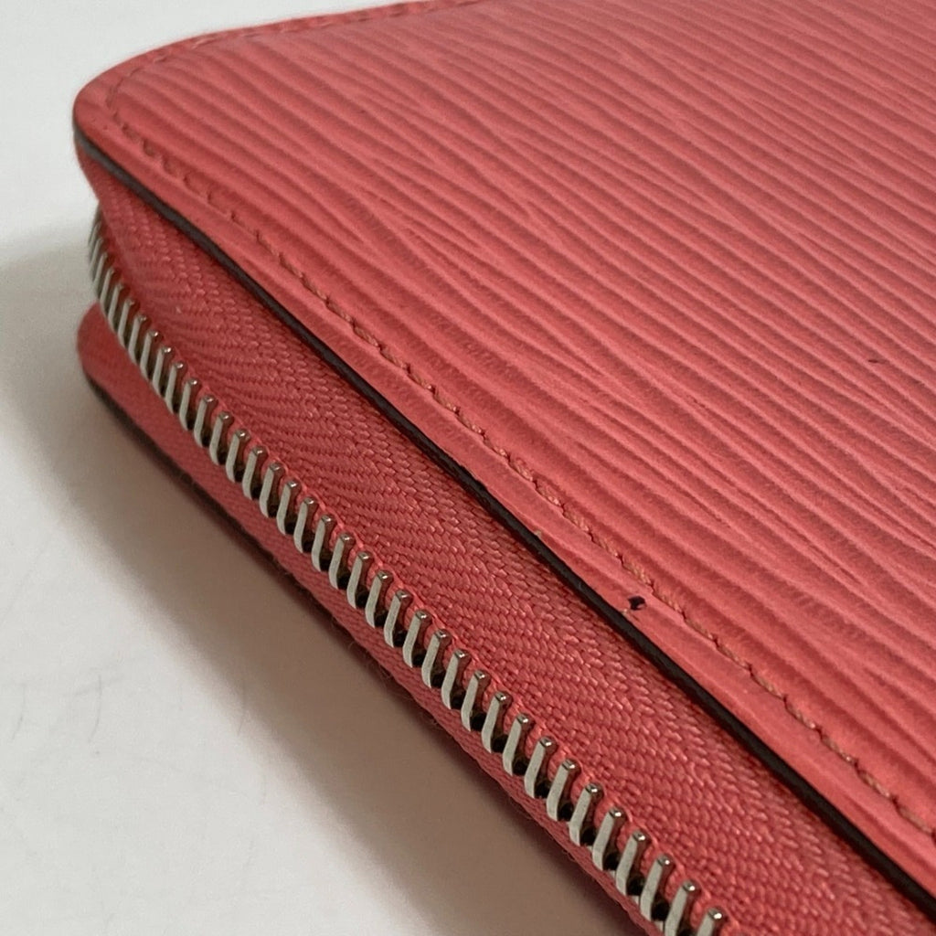 Louis Vuitton Epi Corail Pink Epi Leather Long Wallet