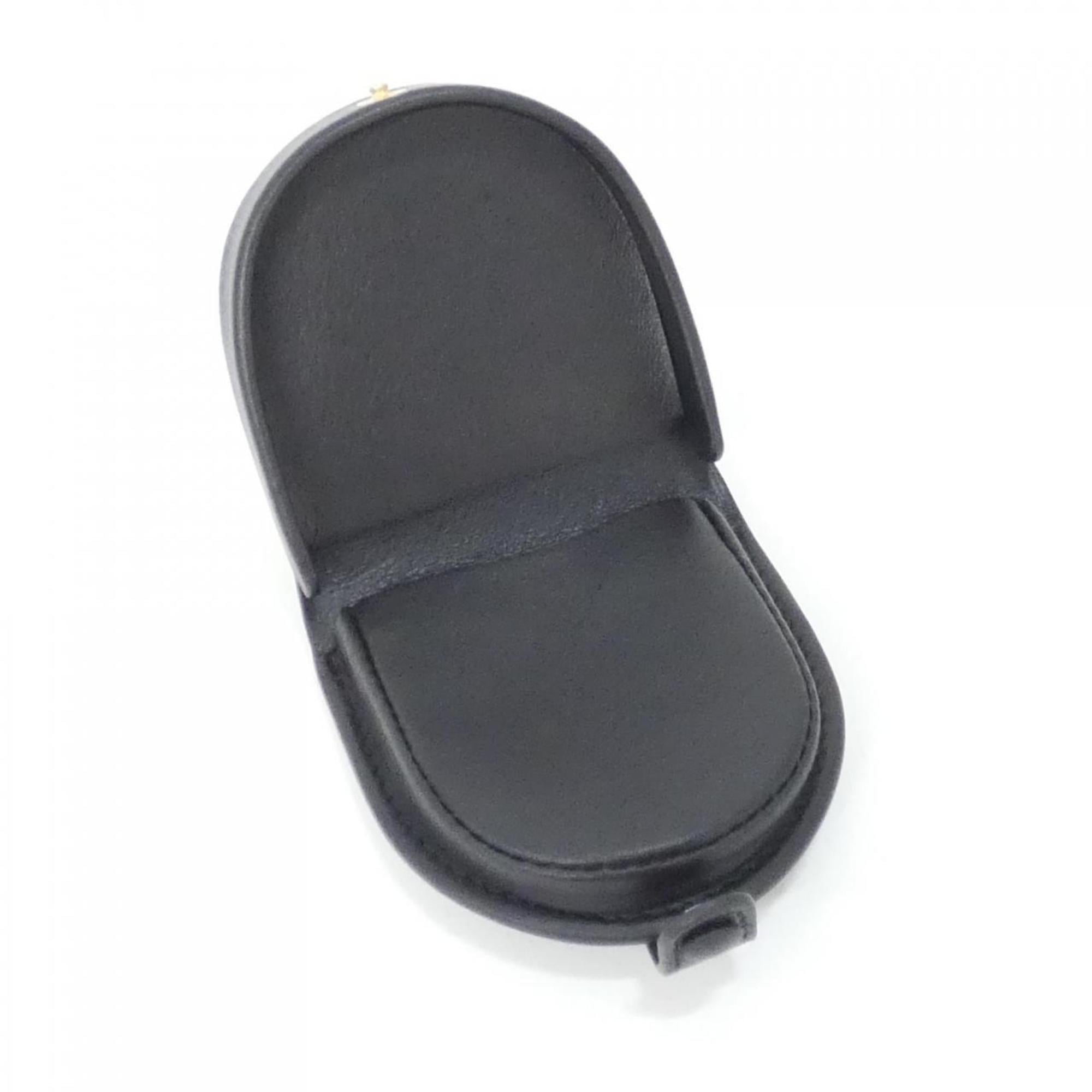 Gucci Black Leather Coin Purse/Coin Case (Pre-Owned)