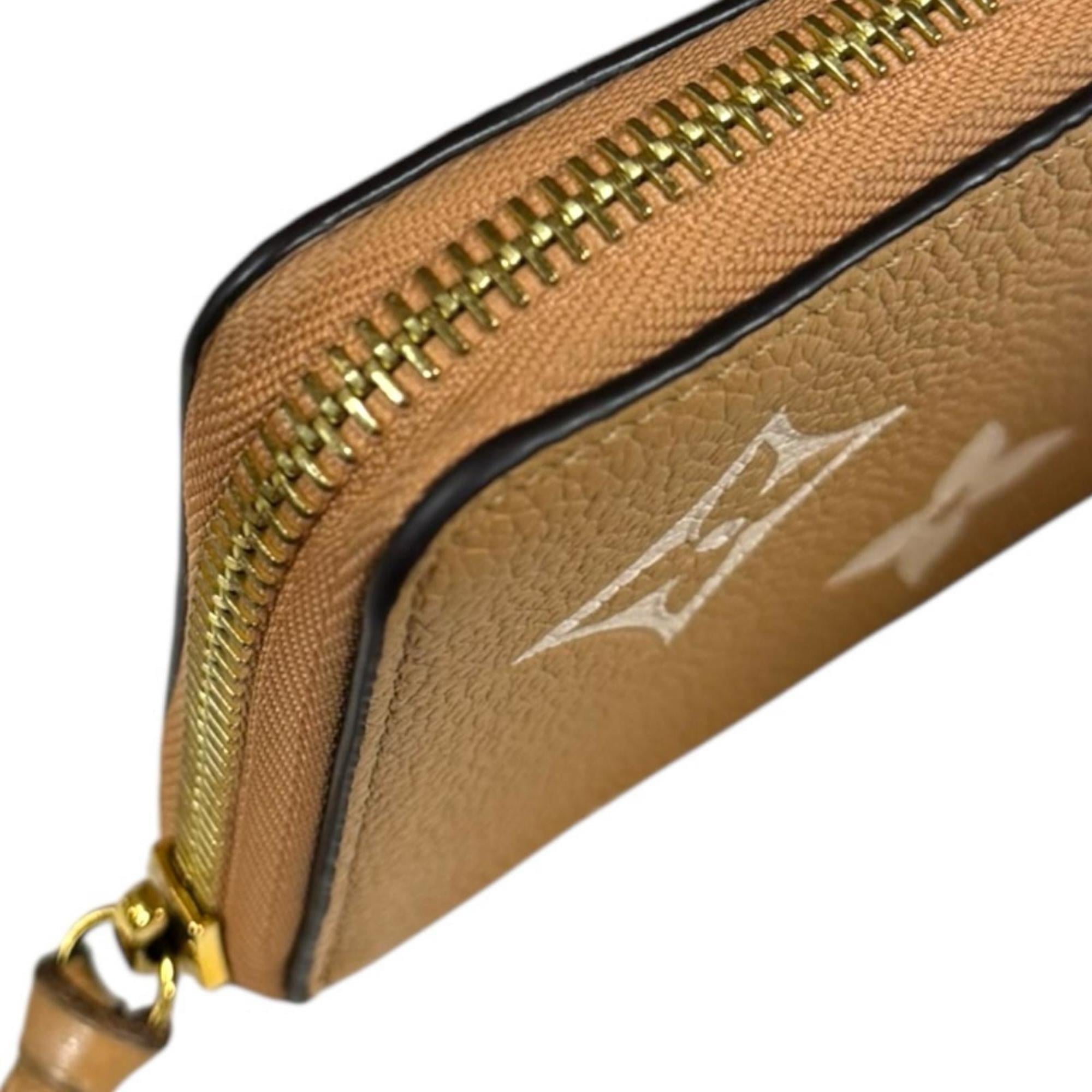 Louis Vuitton Monogram Empreinte Beige Galle Or Monogram Empreinte Coin Purse/Coin Case