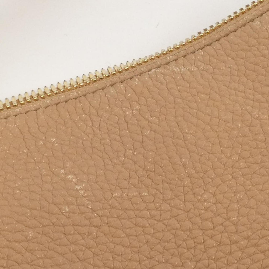 Gucci Beige Leather Shoulder Bag (Pre-Owned)