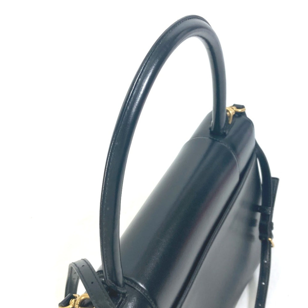 Balenciaga Black Leather Hand