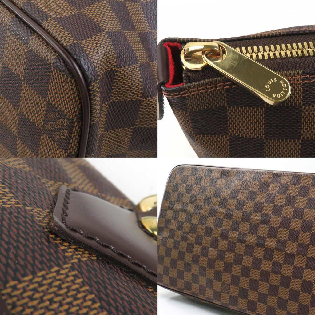 Louis Vuitton Damier Canvas Ebene Damier Canvas Shoulder Bag