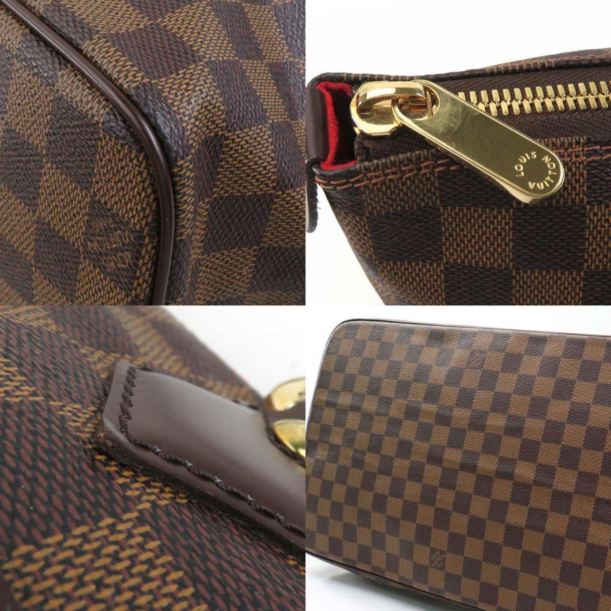 Louis Vuitton Damier Canvas Ebene Damier Canvas Shoulder Bag
