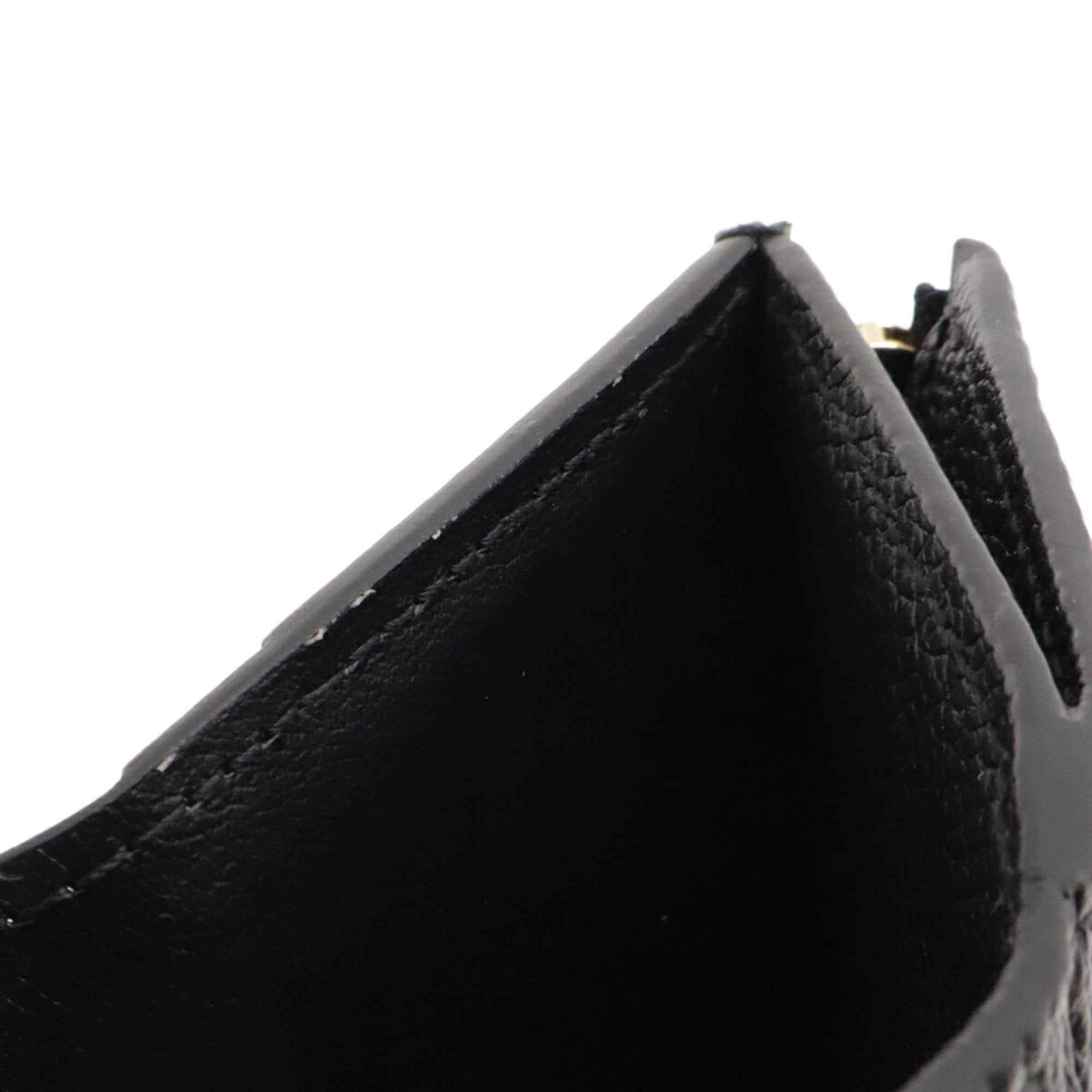 Louis Vuitton Black Noir Monogram Empreinte Leather Wallet (Tri-Fold)
