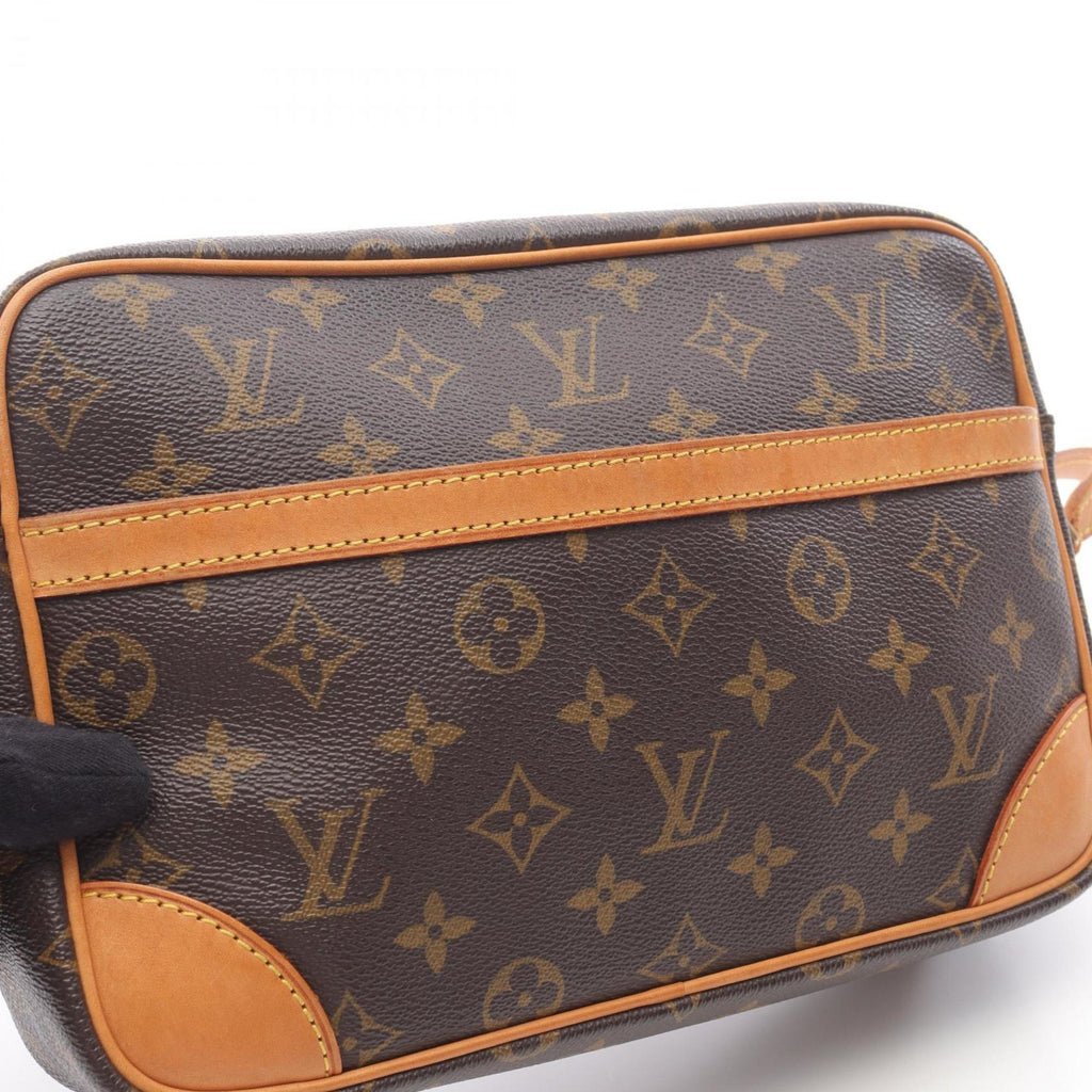 Louis Vuitton Brown Coated Canvas Pvc Leather Shoulder Bag