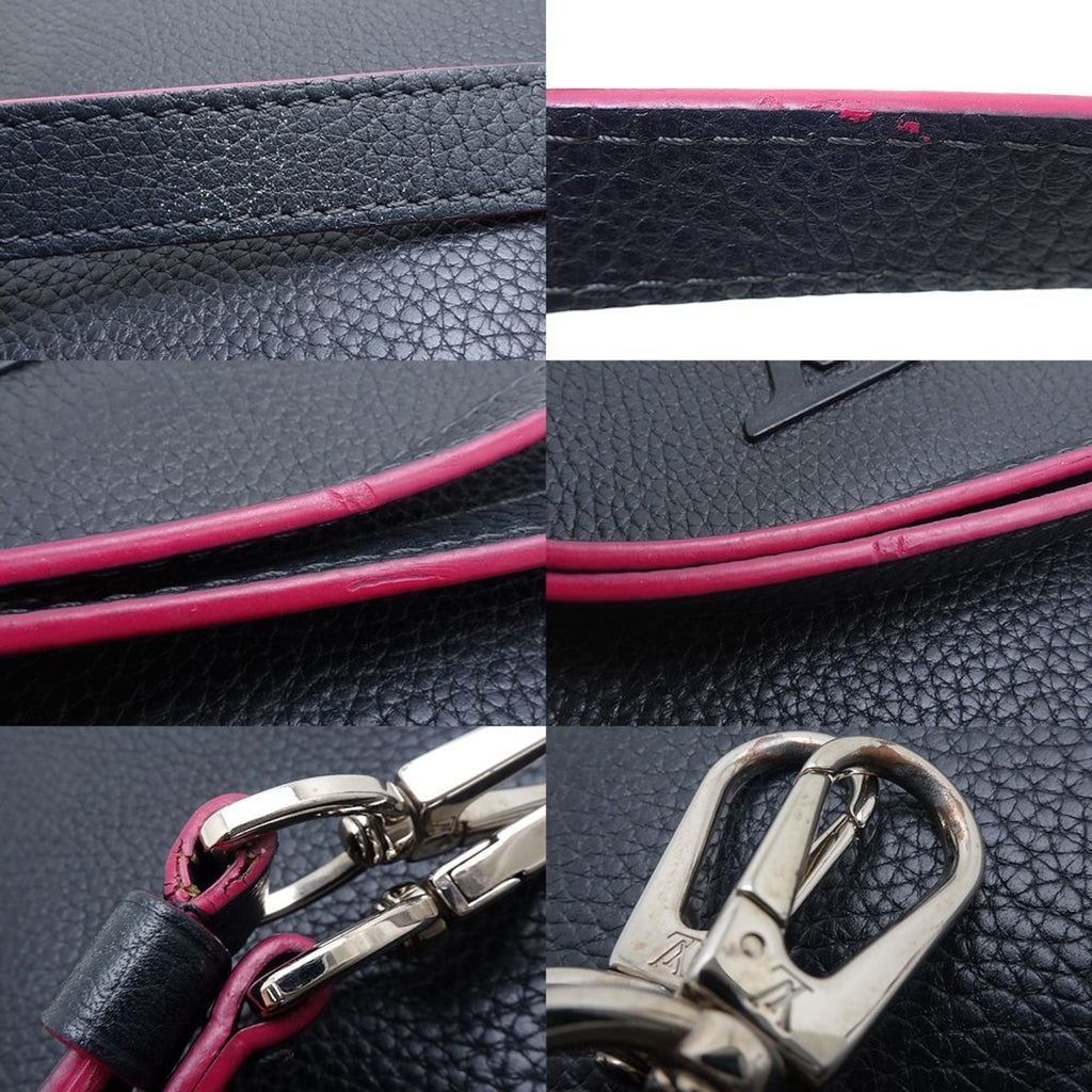 Louis Vuitton Cobalt Fuchsia Leather Handbag