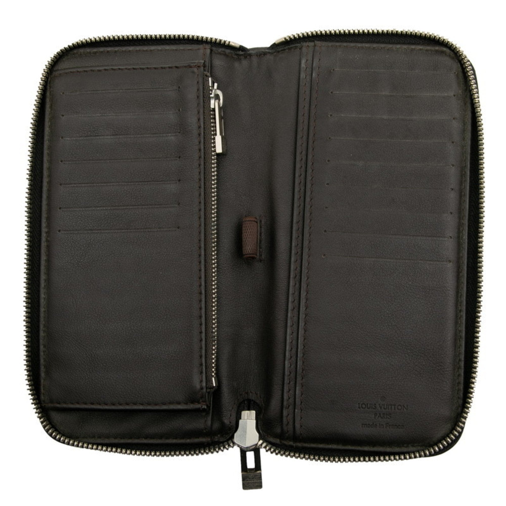 Louis Vuitton Damier Geant Black Noir Canvas Leather Long Wallet