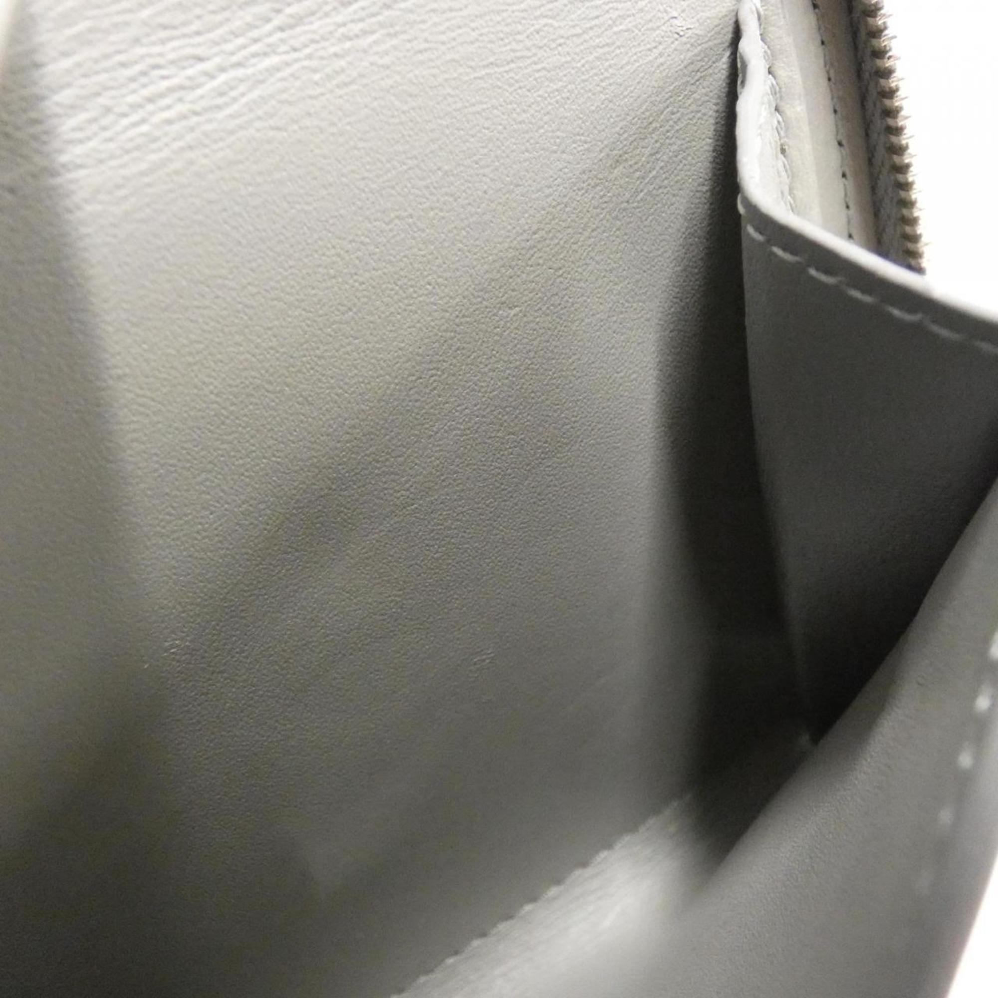 Louis Vuitton Metallic Gray Leather Wallet