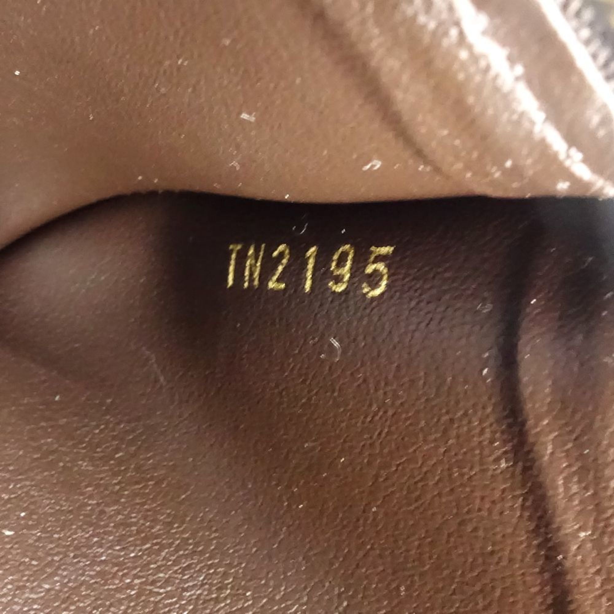 Louis Vuitton Brown Pink Monogram Long Wallet (Tri-Fold)