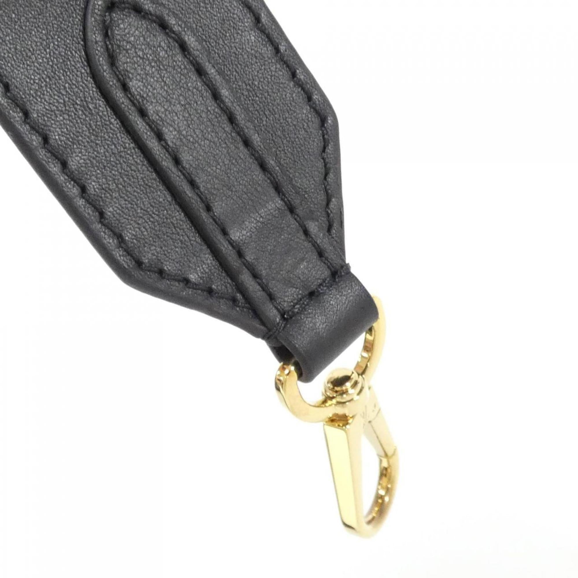 Louis Vuitton Black Leather Handbag