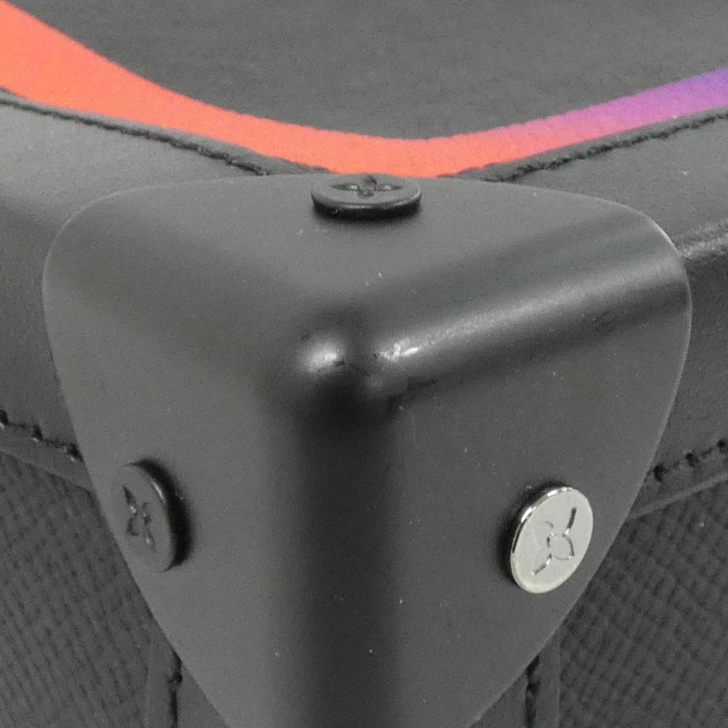 Louis Vuitton Black Leather Shoulder Bag
