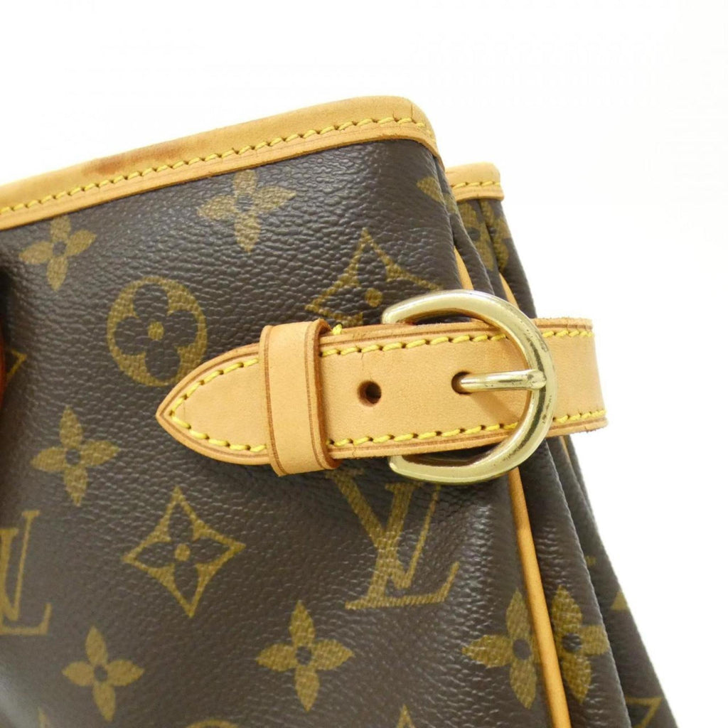 Louis Vuitton Marron Monogram Coated Canvas Handbag