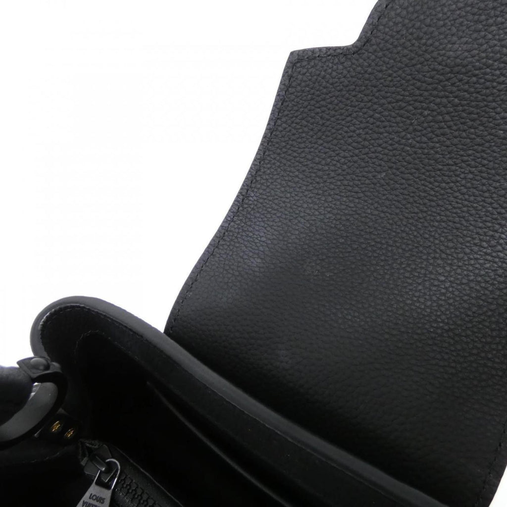 Louis Vuitton Black Leather Handbag