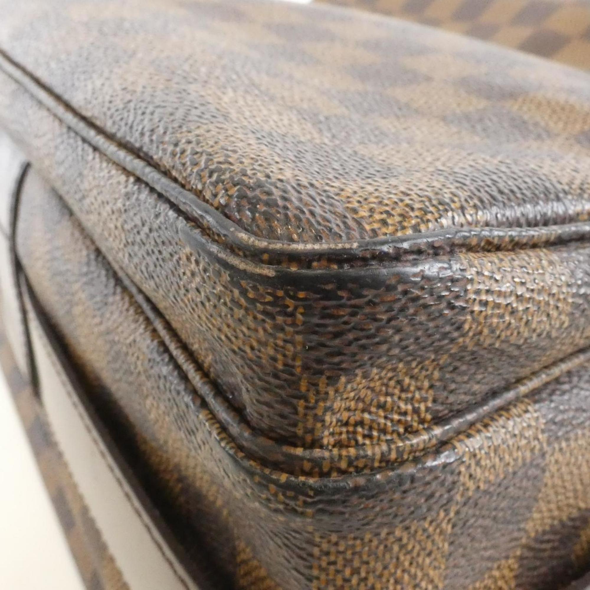 Louis Vuitton Brown Coated Canvas Shoulder Bag