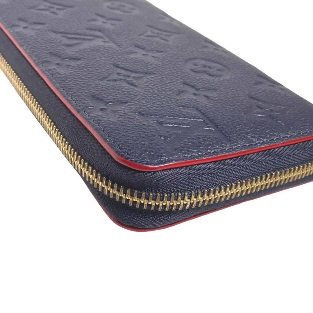 Louis Vuitton Marine Rouge Monogram Empreinte Long Wallet