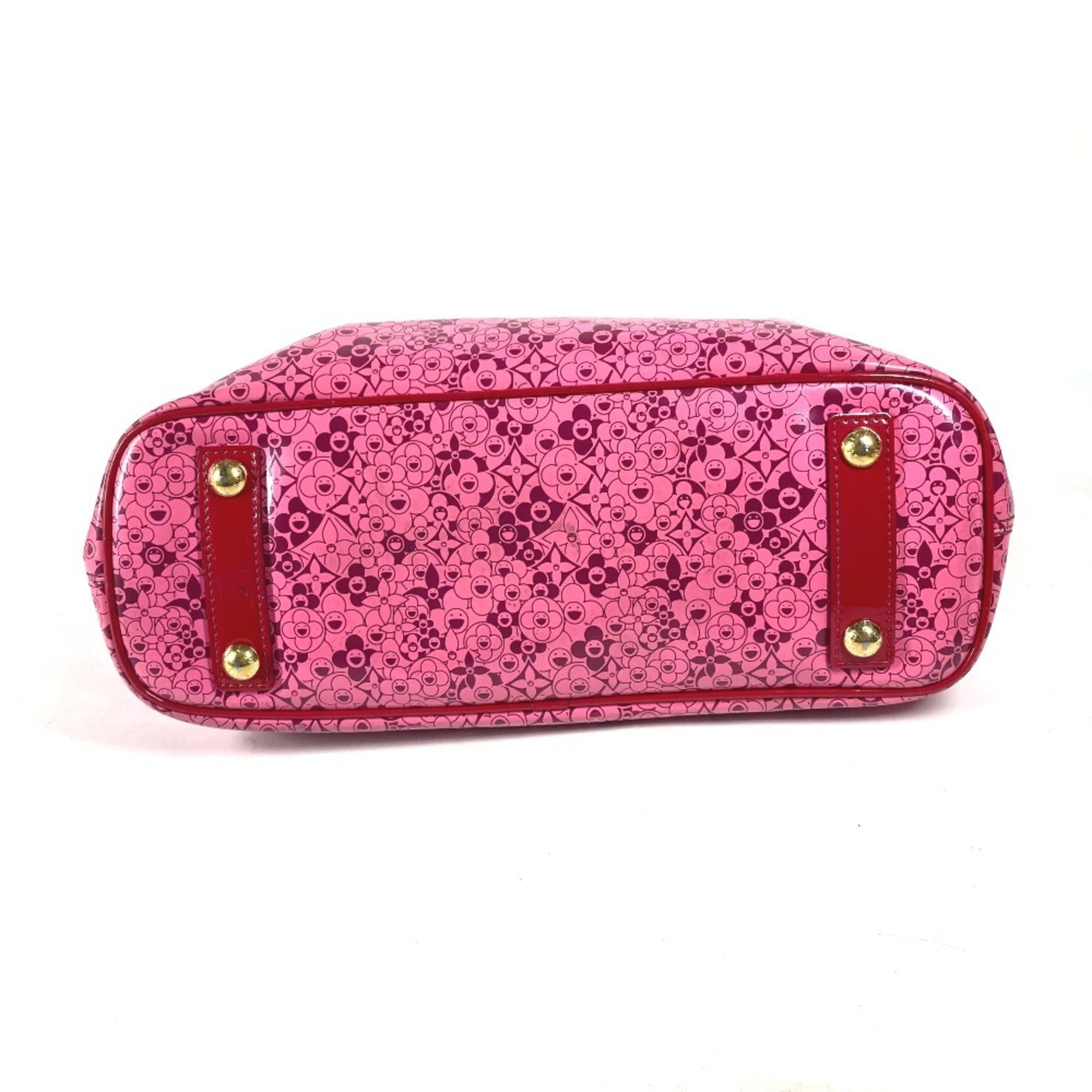 Louis Vuitton Pink Pvc Leather Shoulder Bag Tote Bag