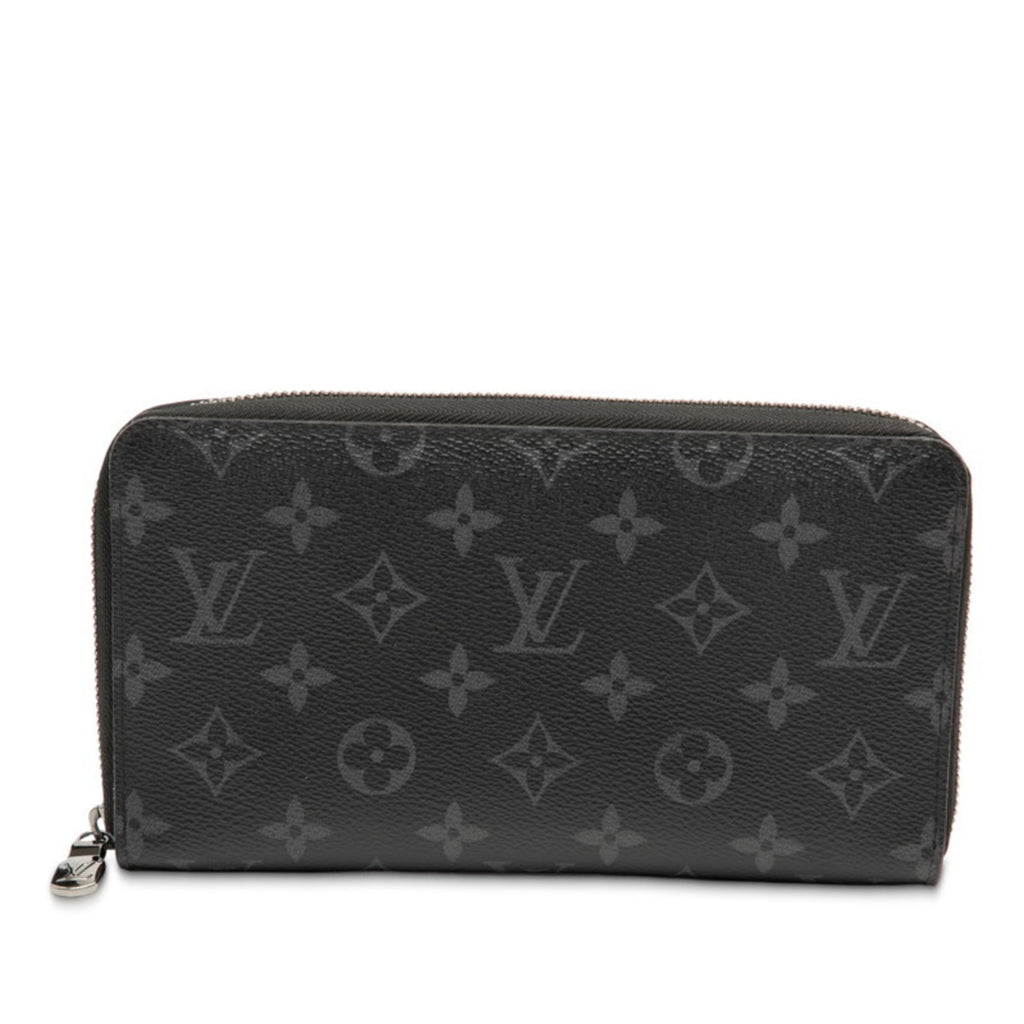 Louis Vuitton Black Pvc Leather Long Wallet