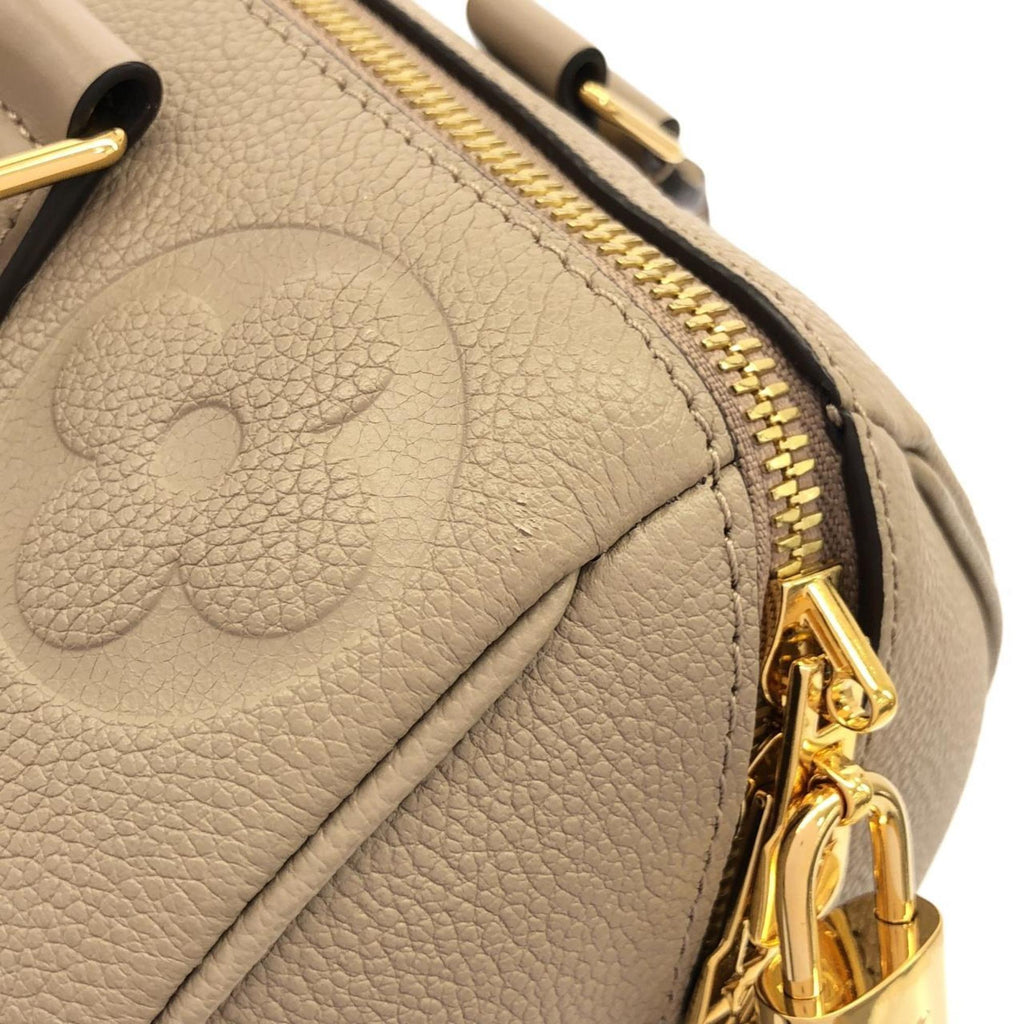 Louis Vuitton Monogram Empreinte Tourterelle Leather Boston Bag