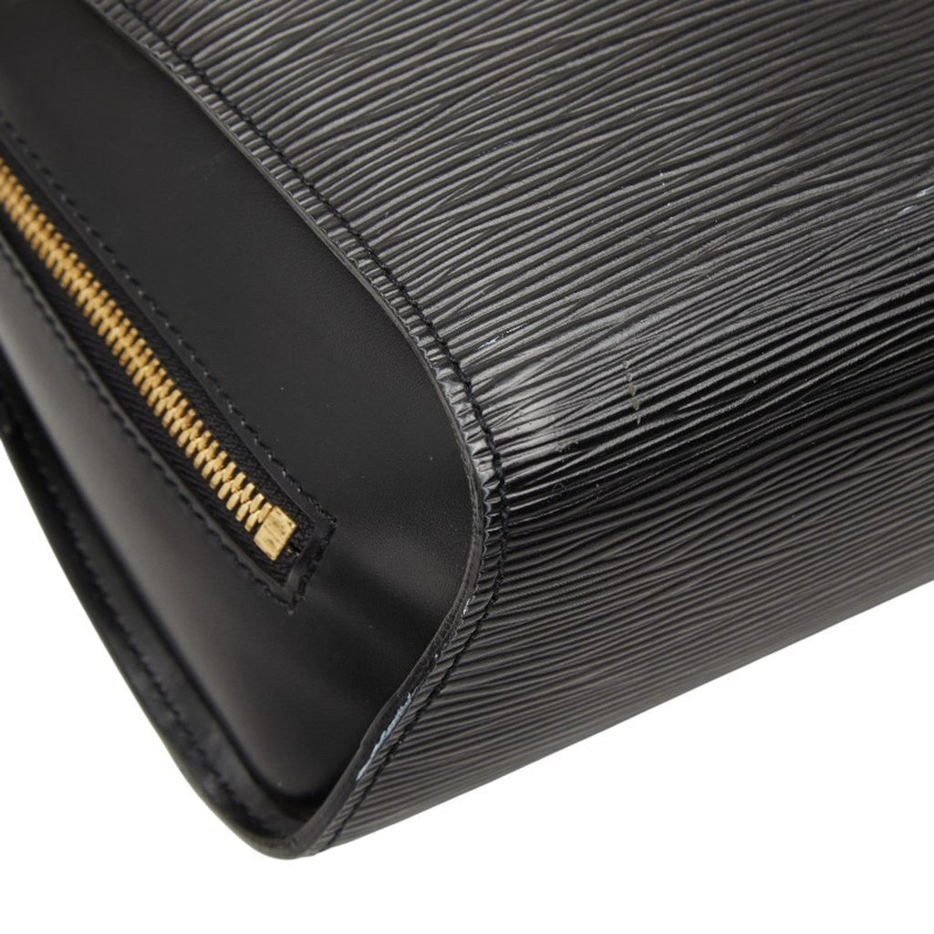 Louis Vuitton Black Noir Leather Backpack