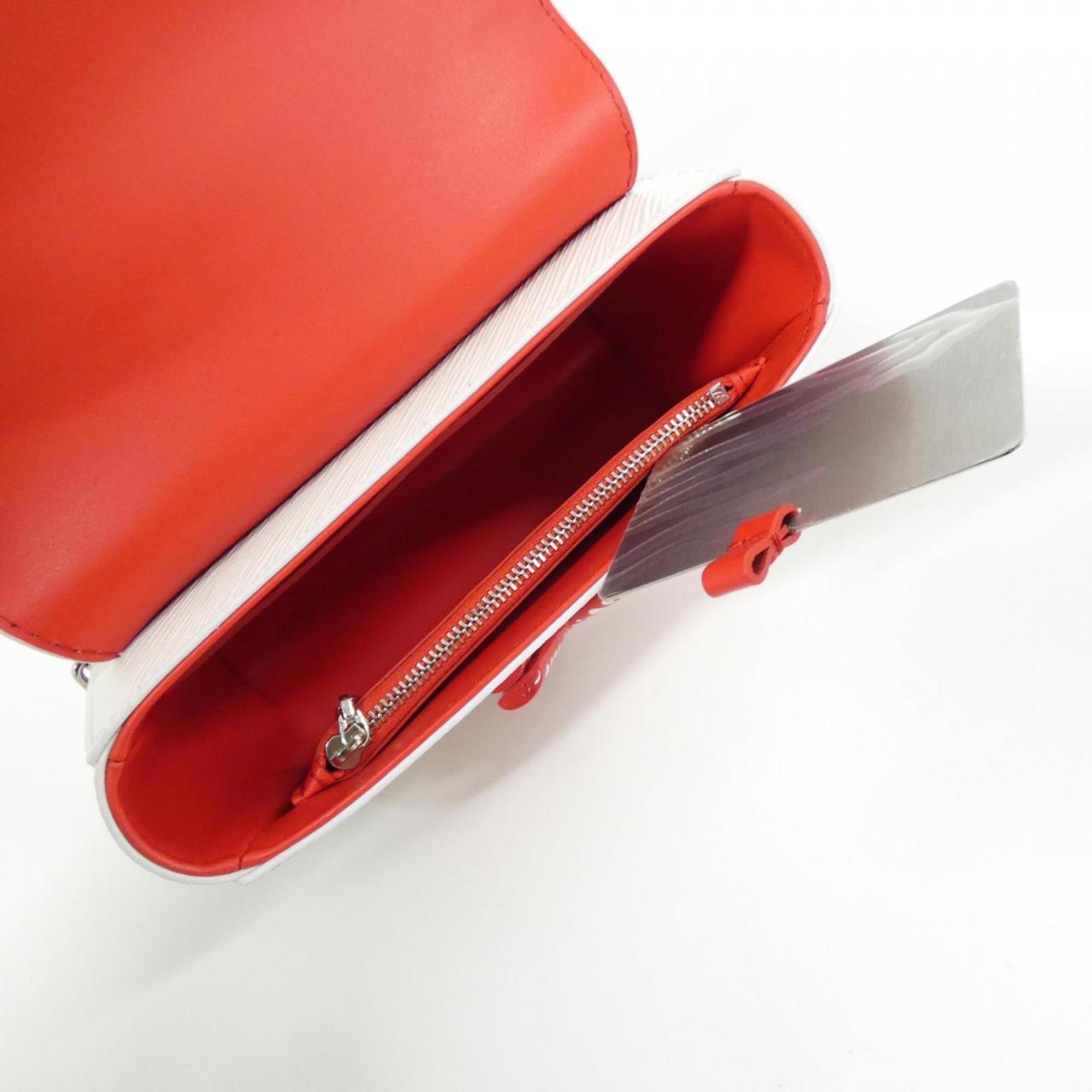 Louis Vuitton Epi Blanc Rouge Leather Shoulder Bag